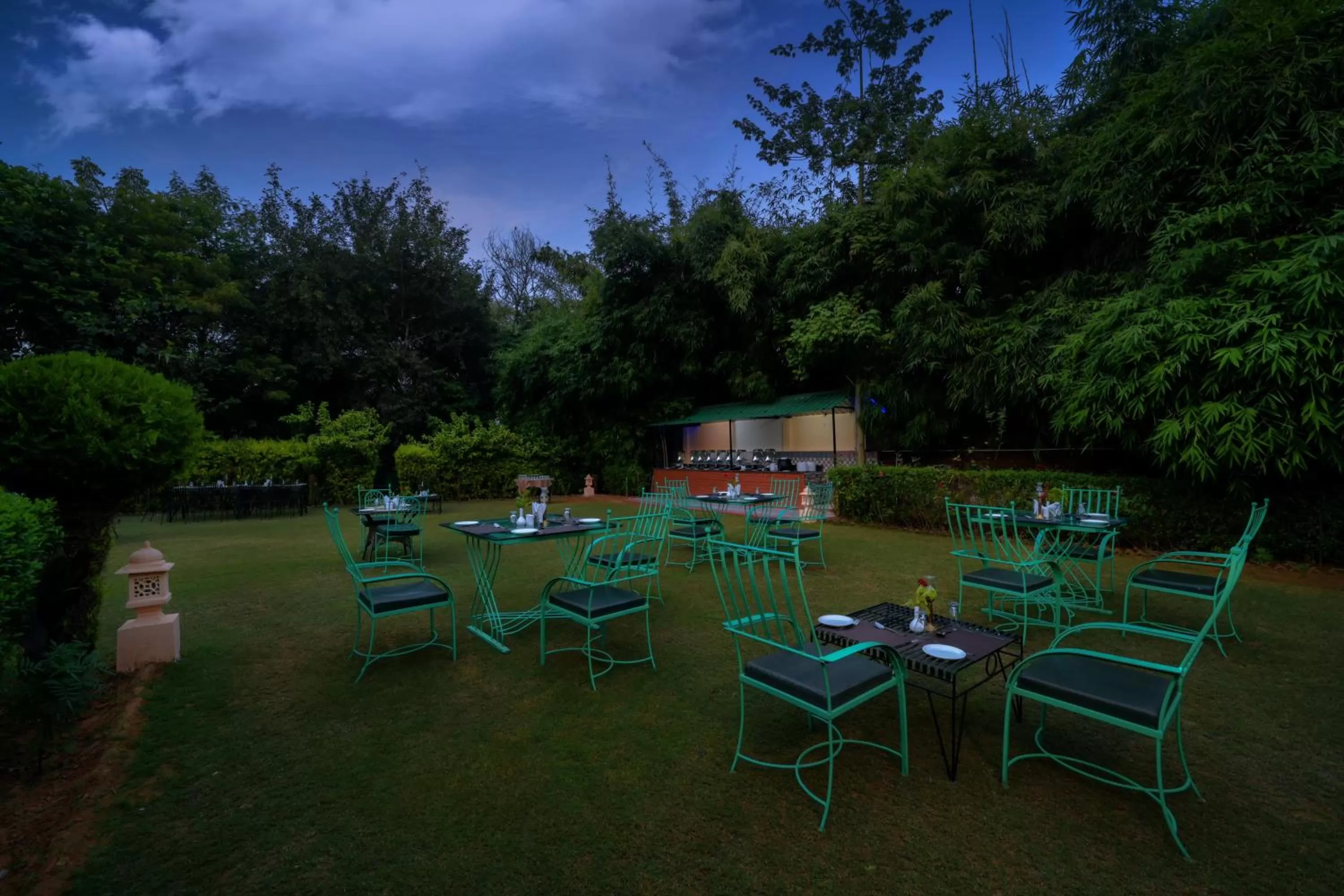 Garden in Ranthambhore Heritage Haveli