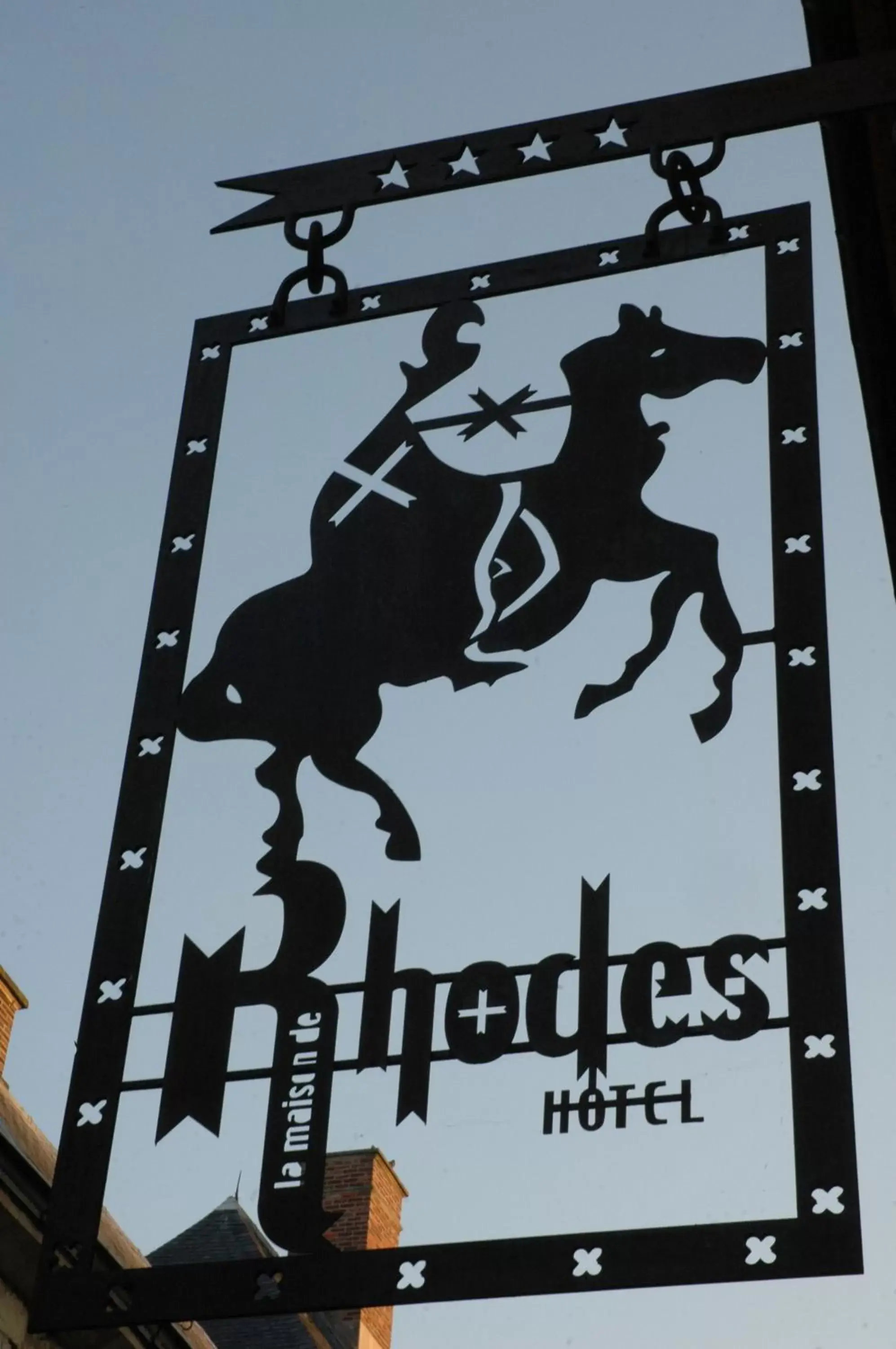 Decorative detail, Property Logo/Sign in Hôtel la Maison de Rhodes & Spa