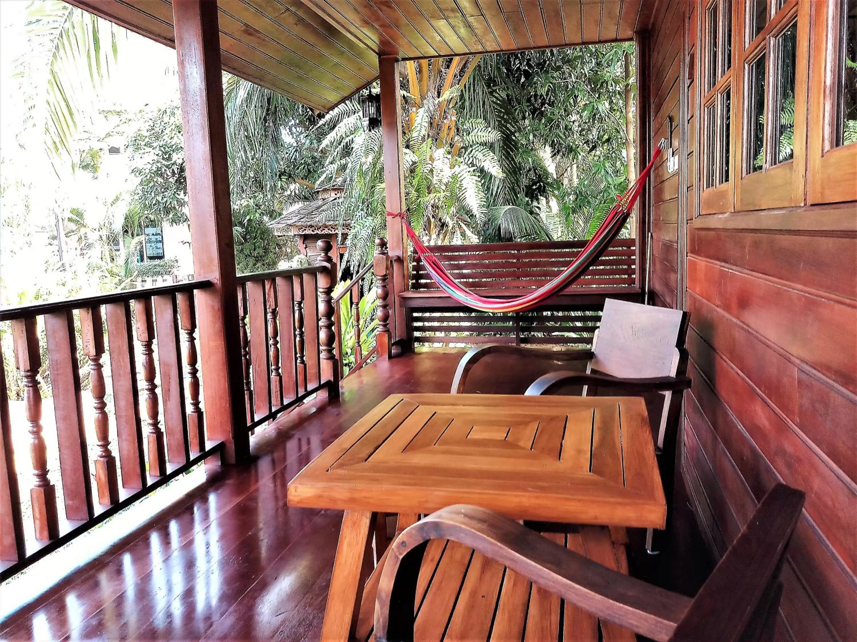 Patio in Cozy Garden Resort