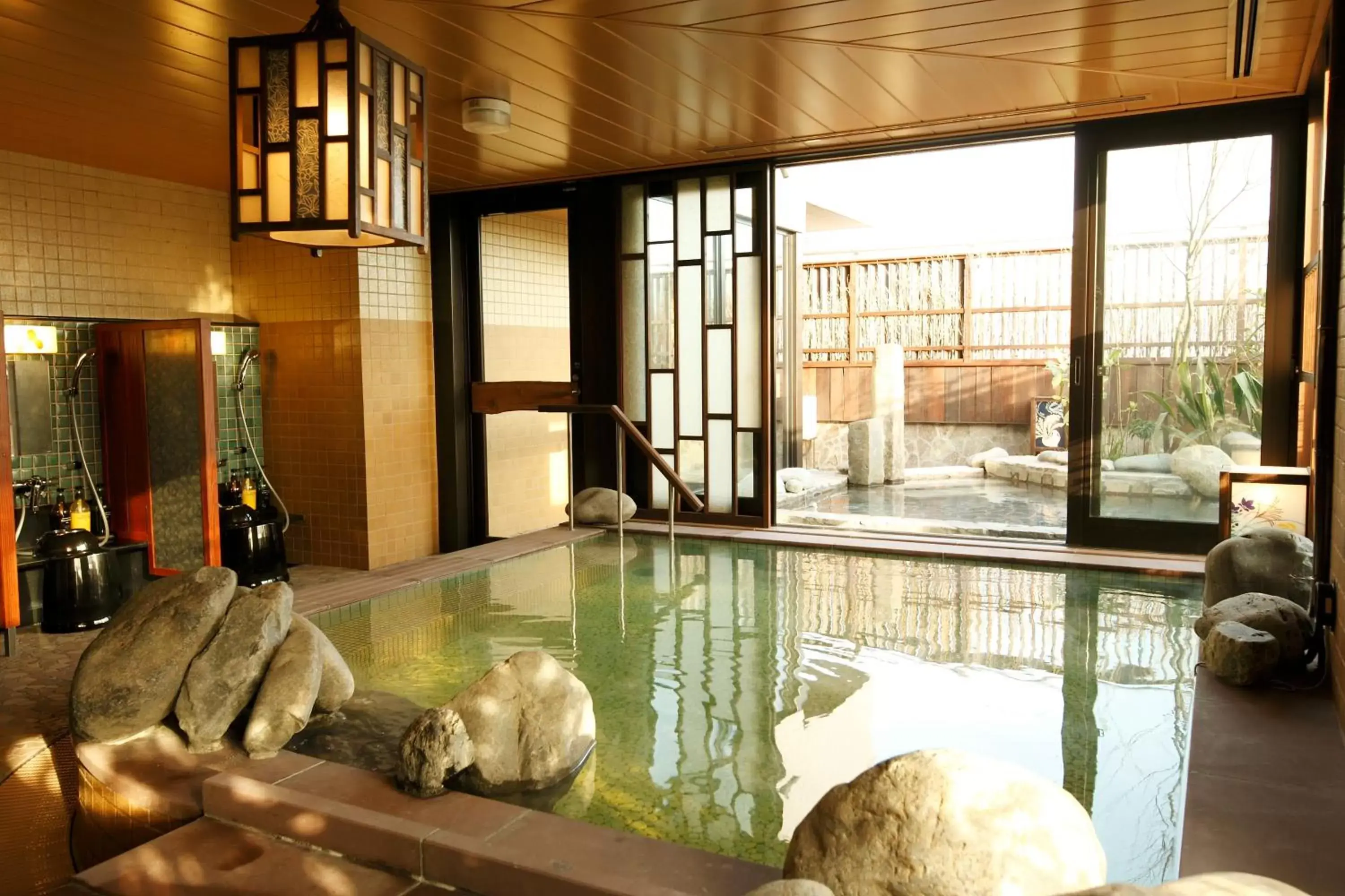 Hot Spring Bath, Swimming Pool in Dormy Inn Kagoshima