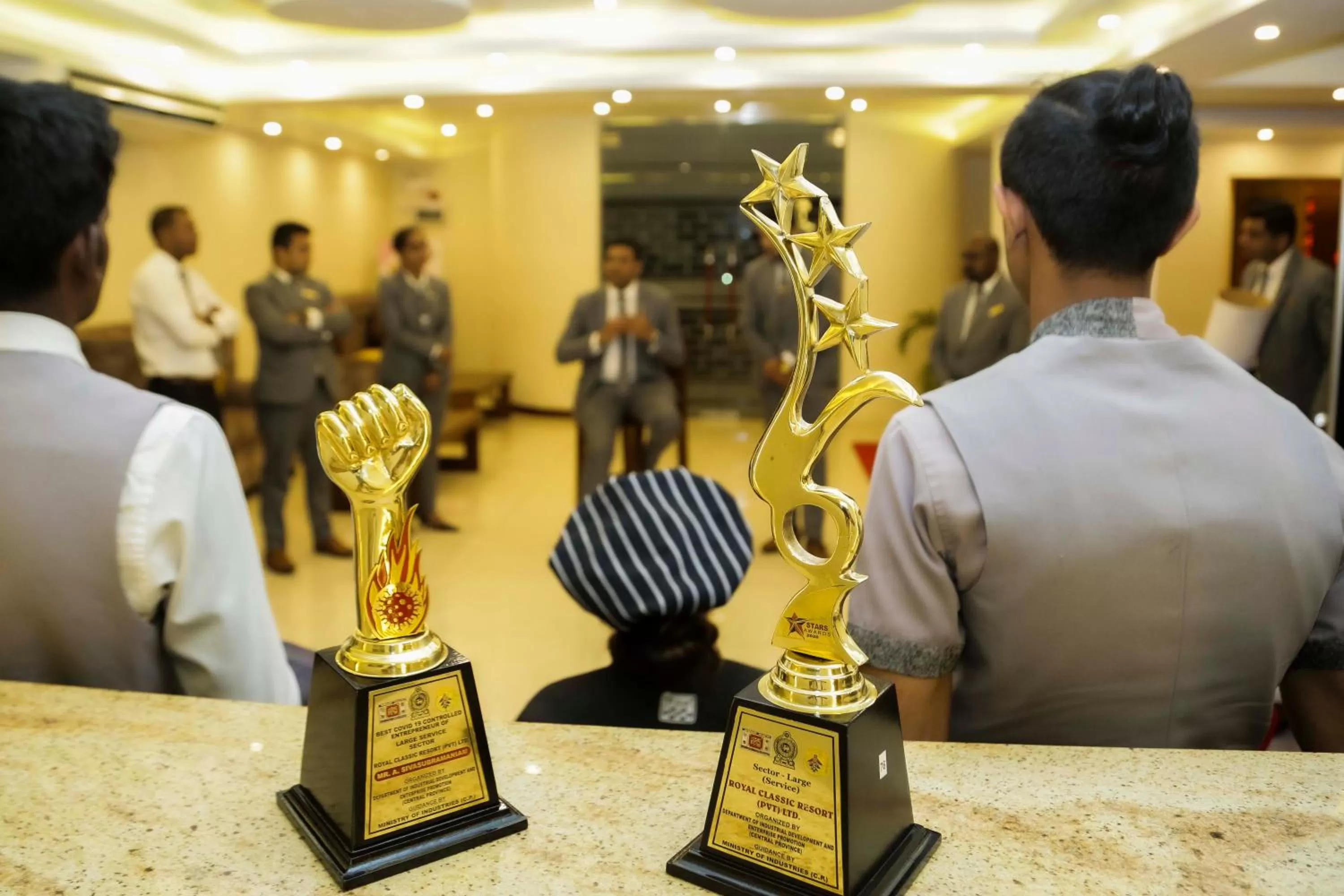 Staff in Royal Classic Resort