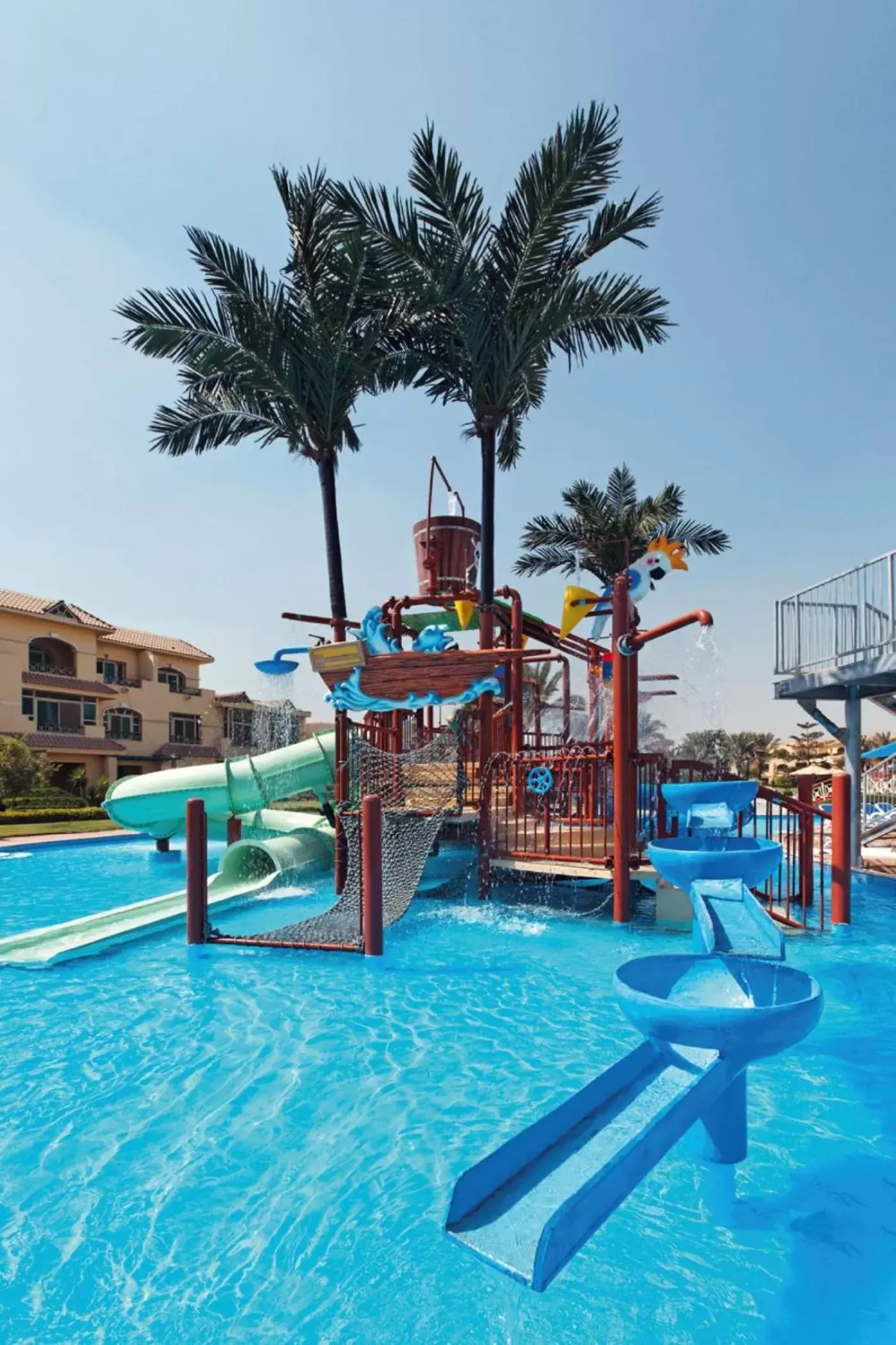 Aqua park, Swimming Pool in Mövenpick Hotel Cairo - Media City