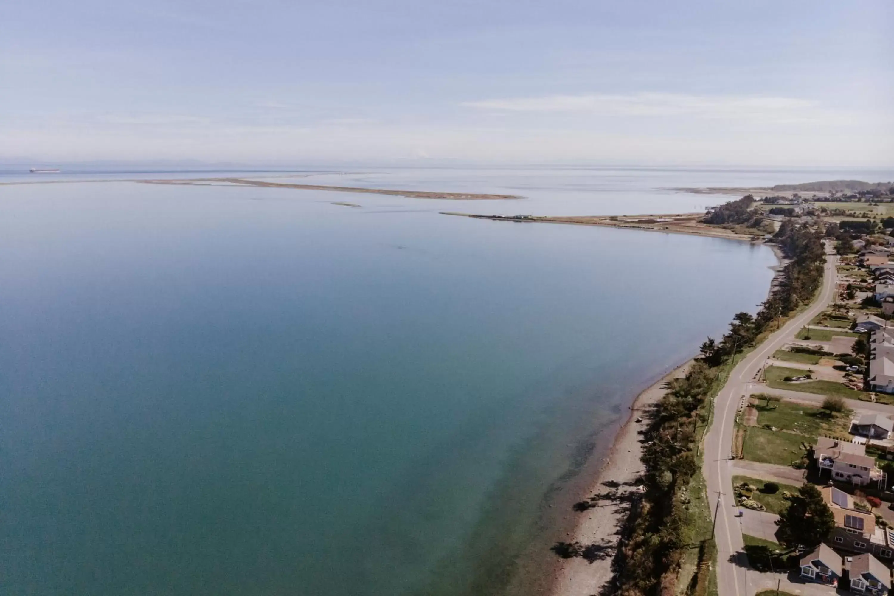 Bird's-eye View in Dungeness Bay Cottages