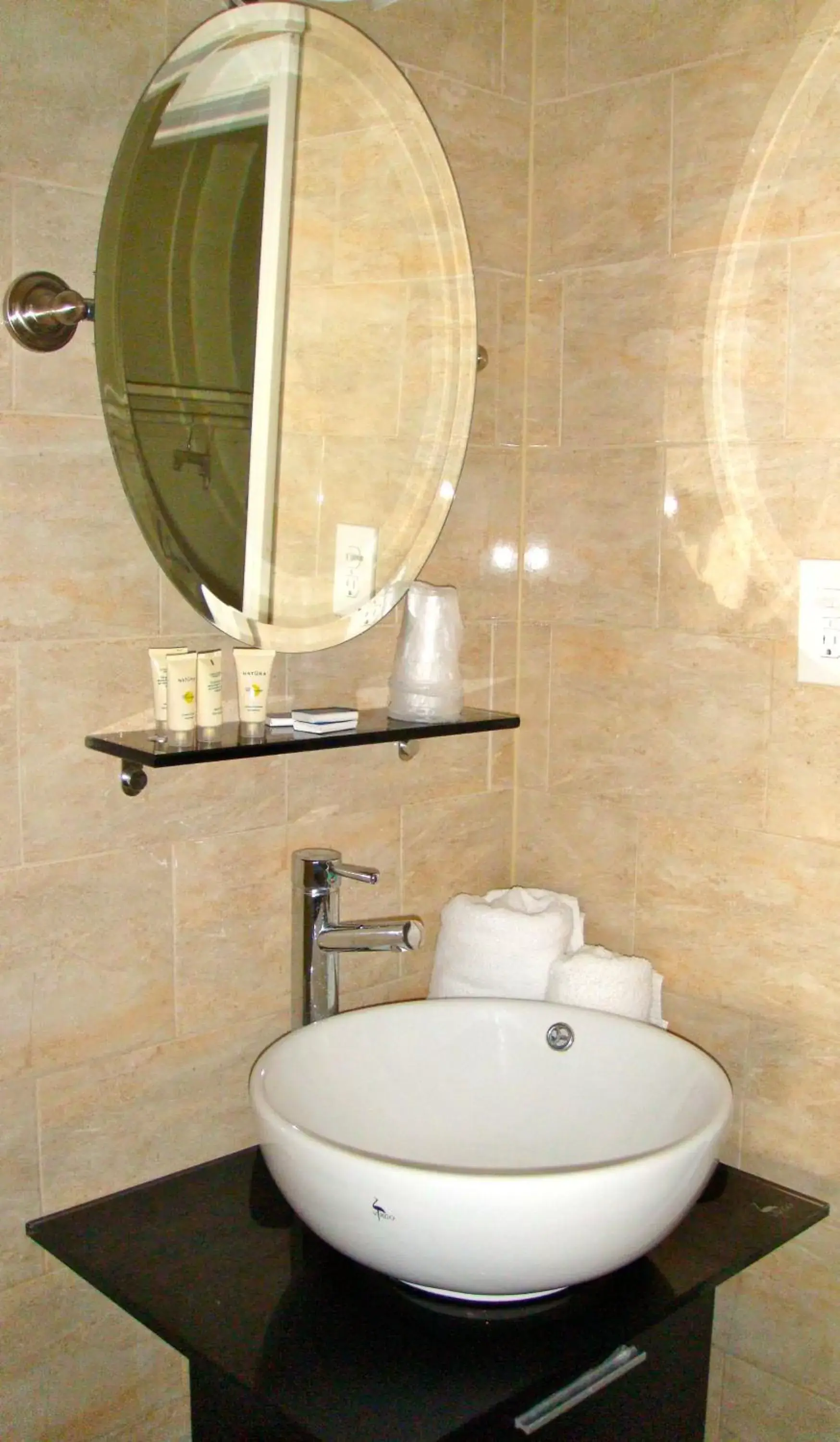 Bathroom in James Hotel