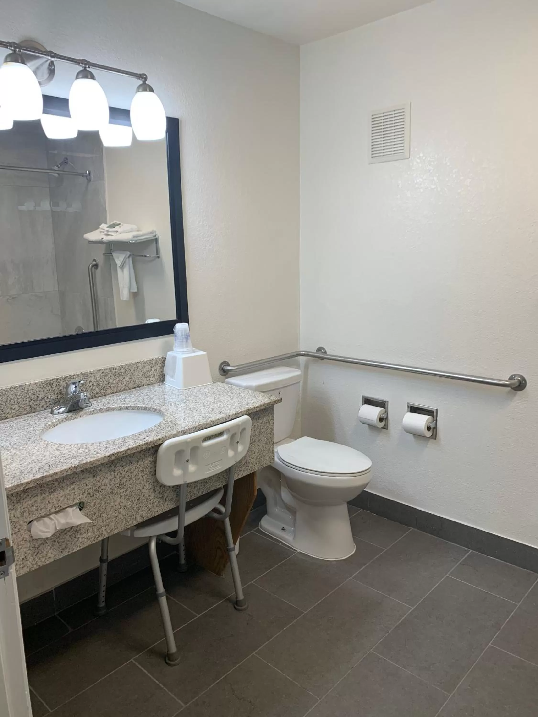 Toilet in Best Western Desert Oasis