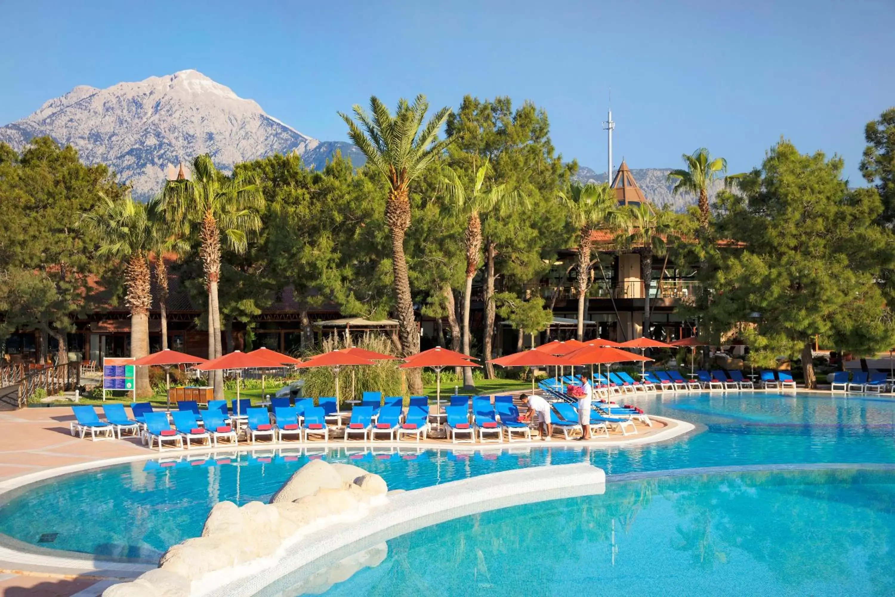 Pool view in Martı Myra