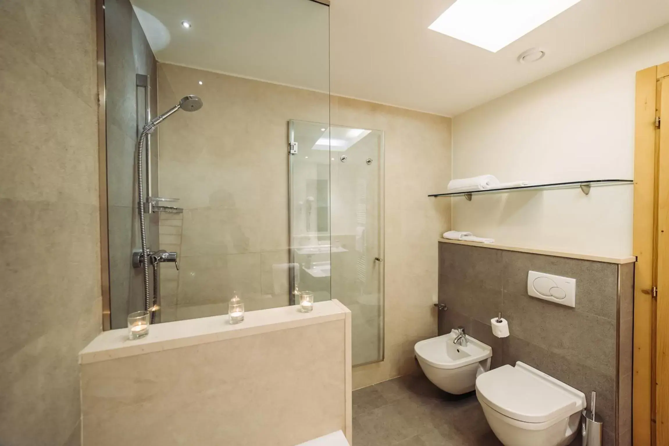 Bathroom in Schloss Hotel & Spa Pontresina