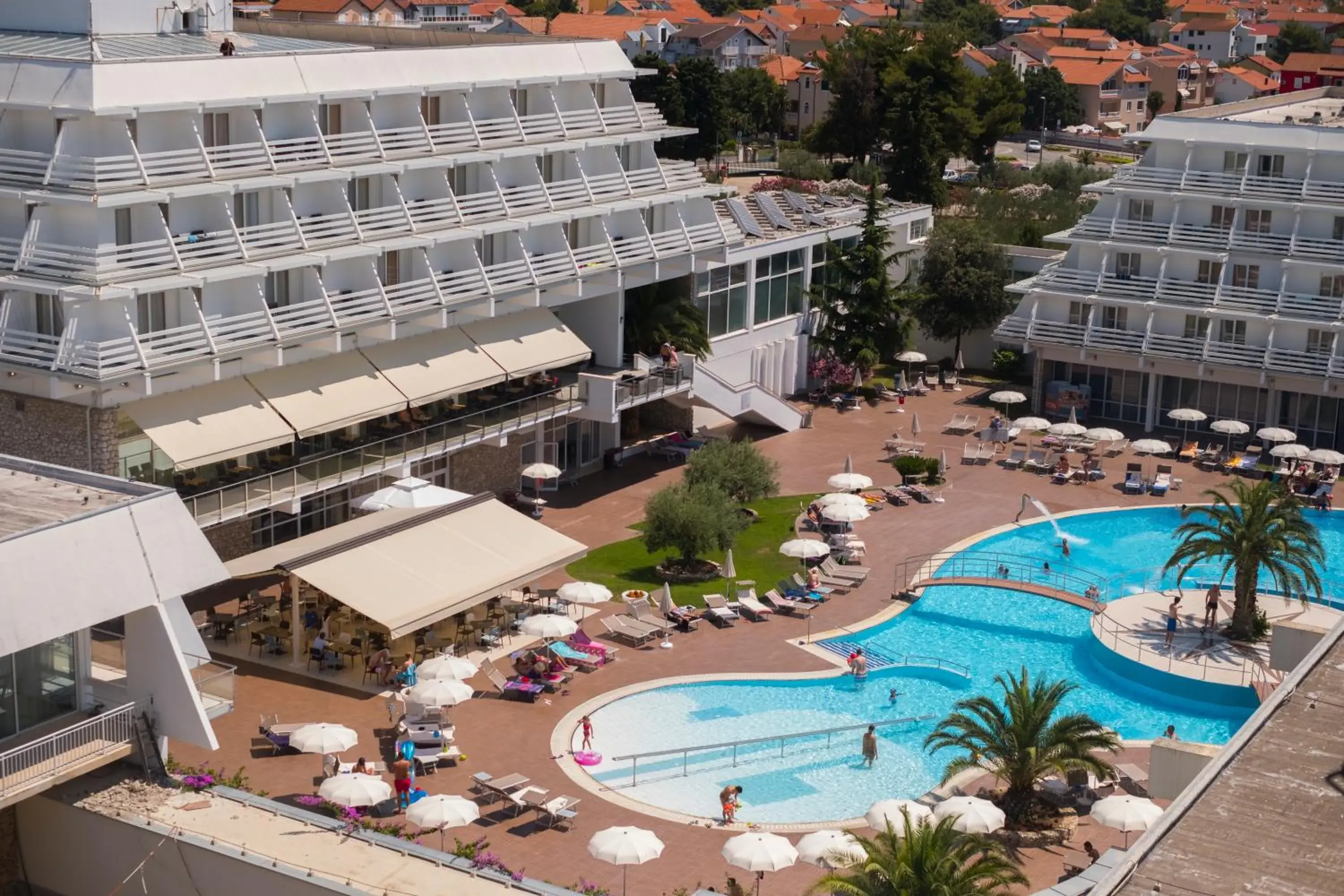 Swimming pool, Pool View in Hotel Olympia