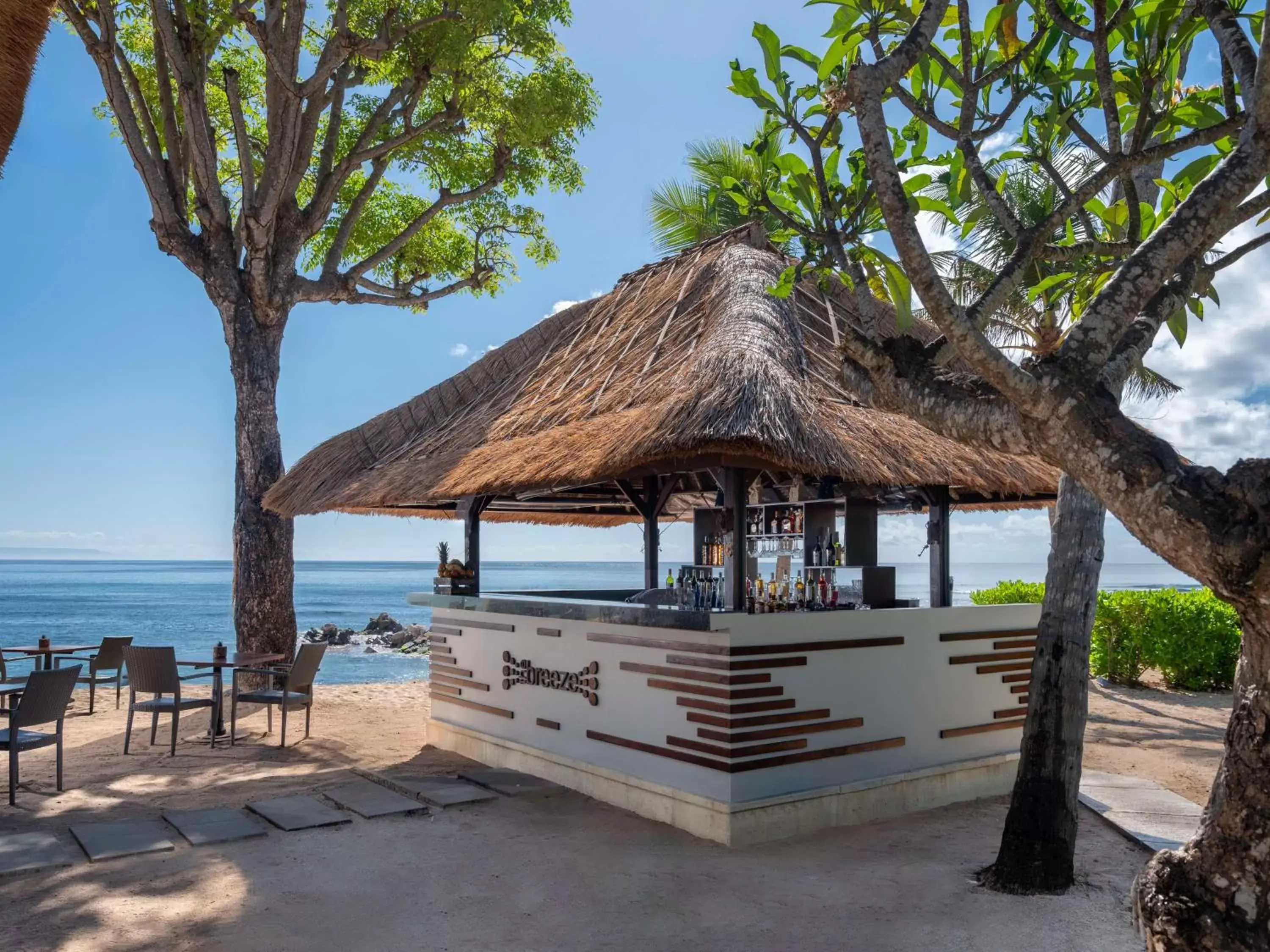 Lounge or bar, Beach in Hilton Bali Resort