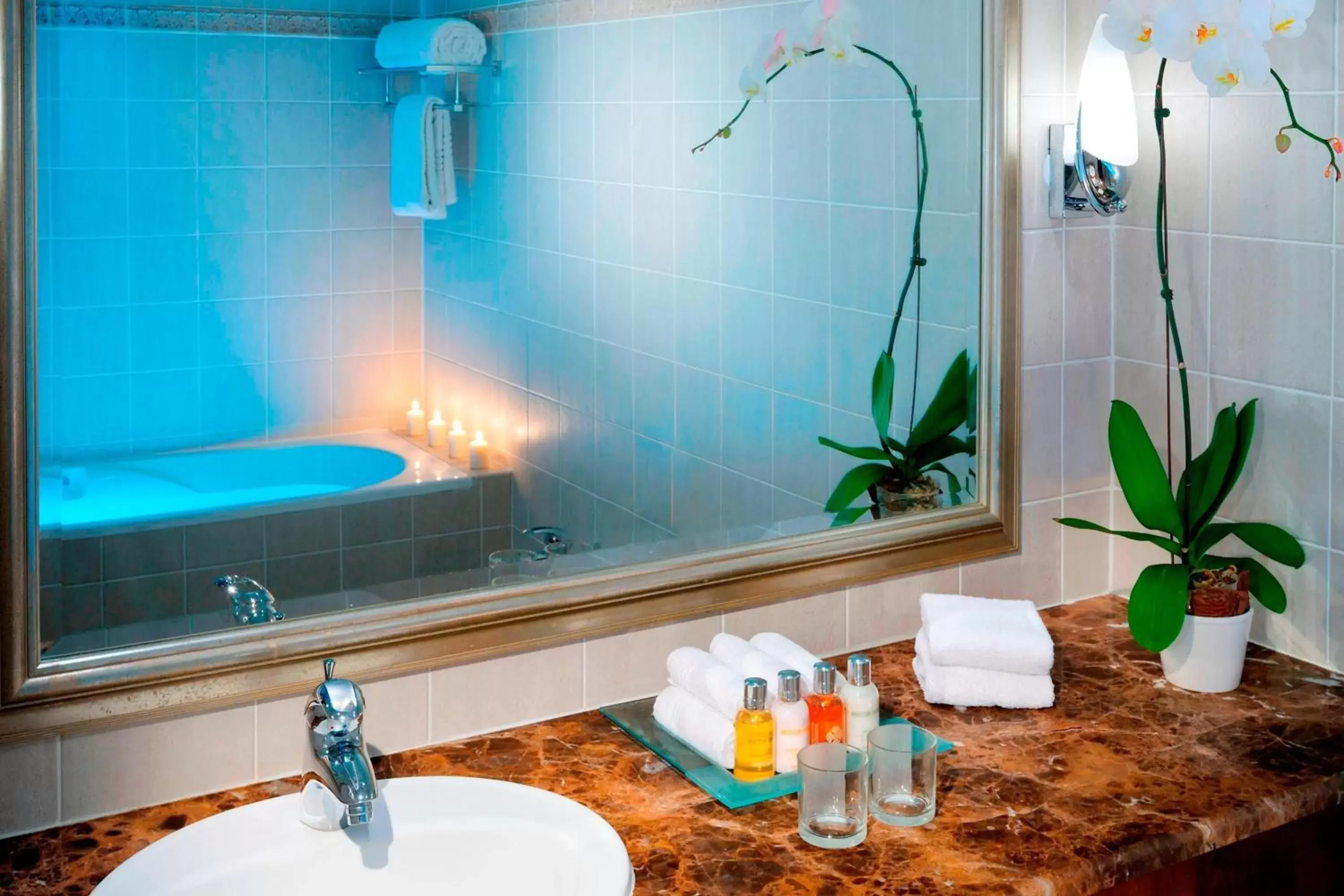 Bathroom in Marriott Executive Apartments Dubai Creek