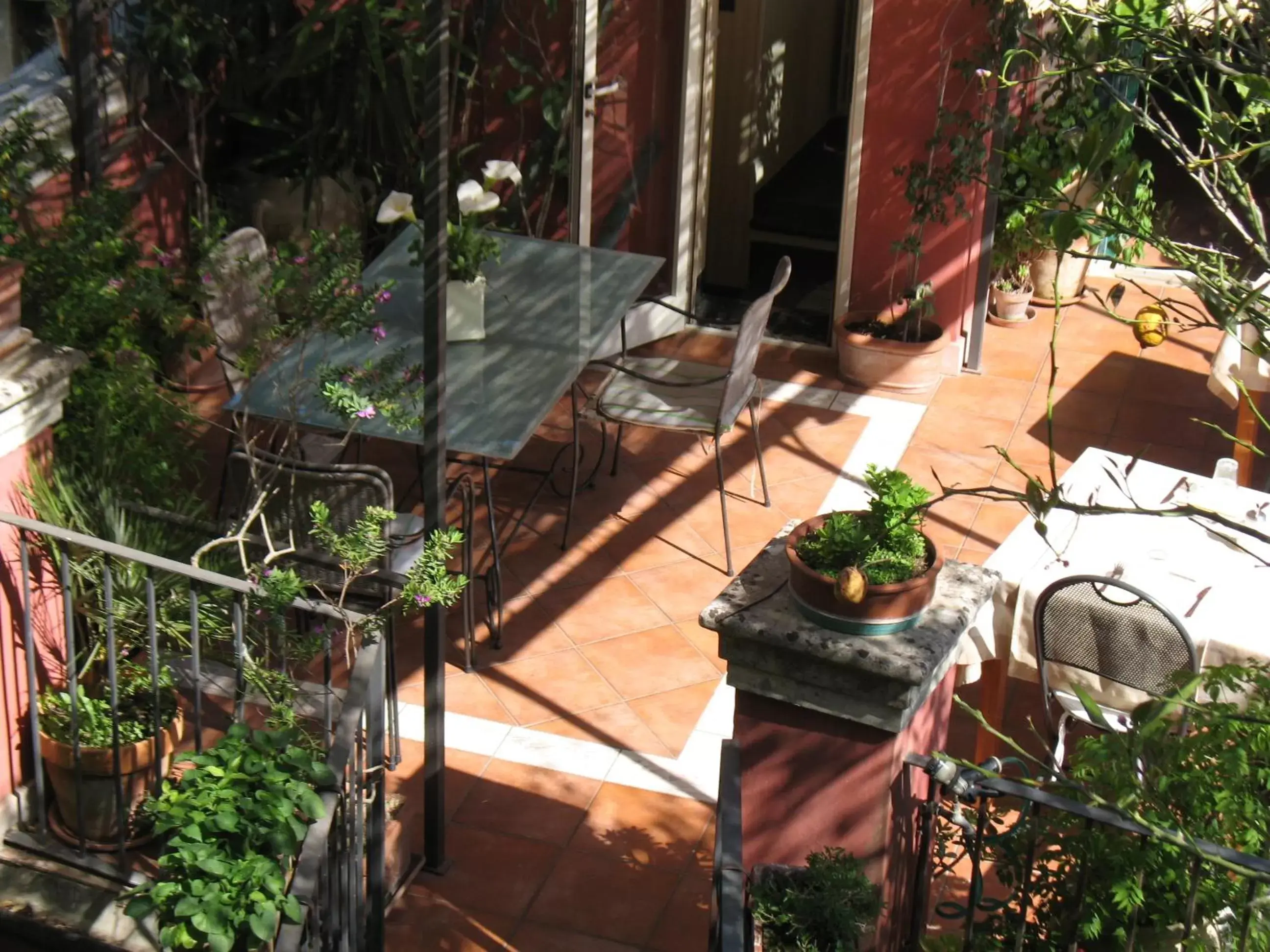 Balcony/Terrace in B&B L'Orto Sul Tetto