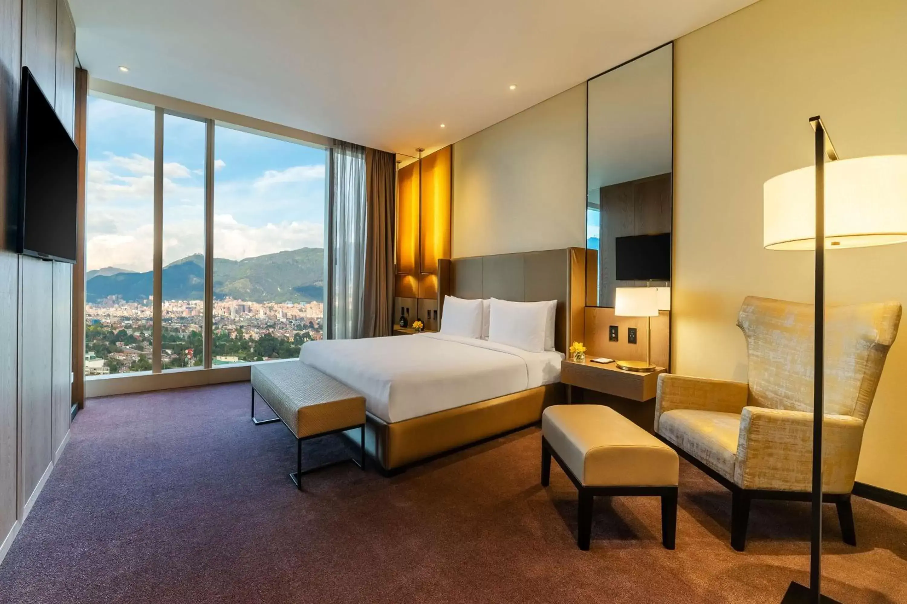 Photo of the whole room, Mountain View in Grand Hyatt Bogota