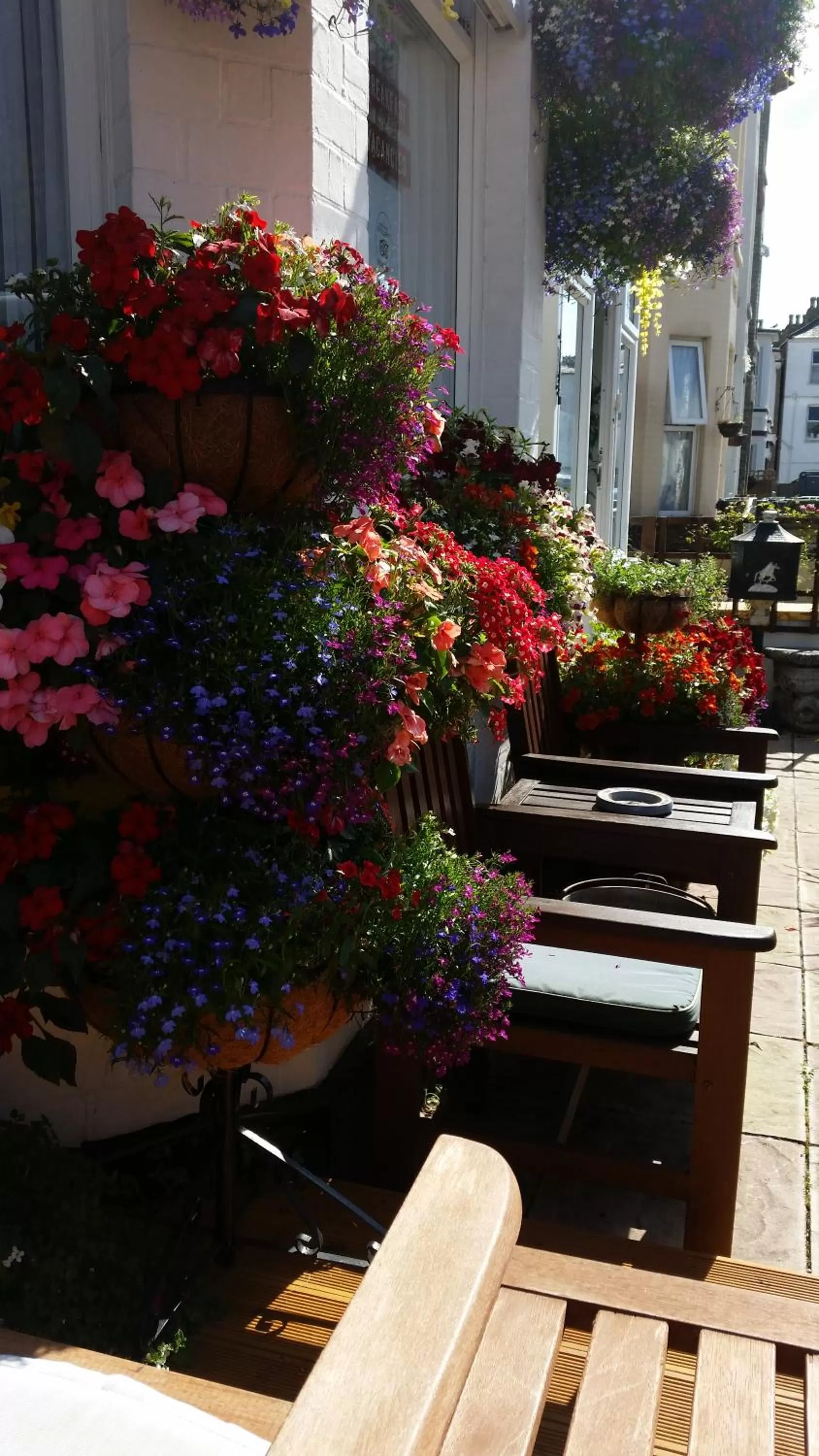 Patio in Sunnyside Hotel