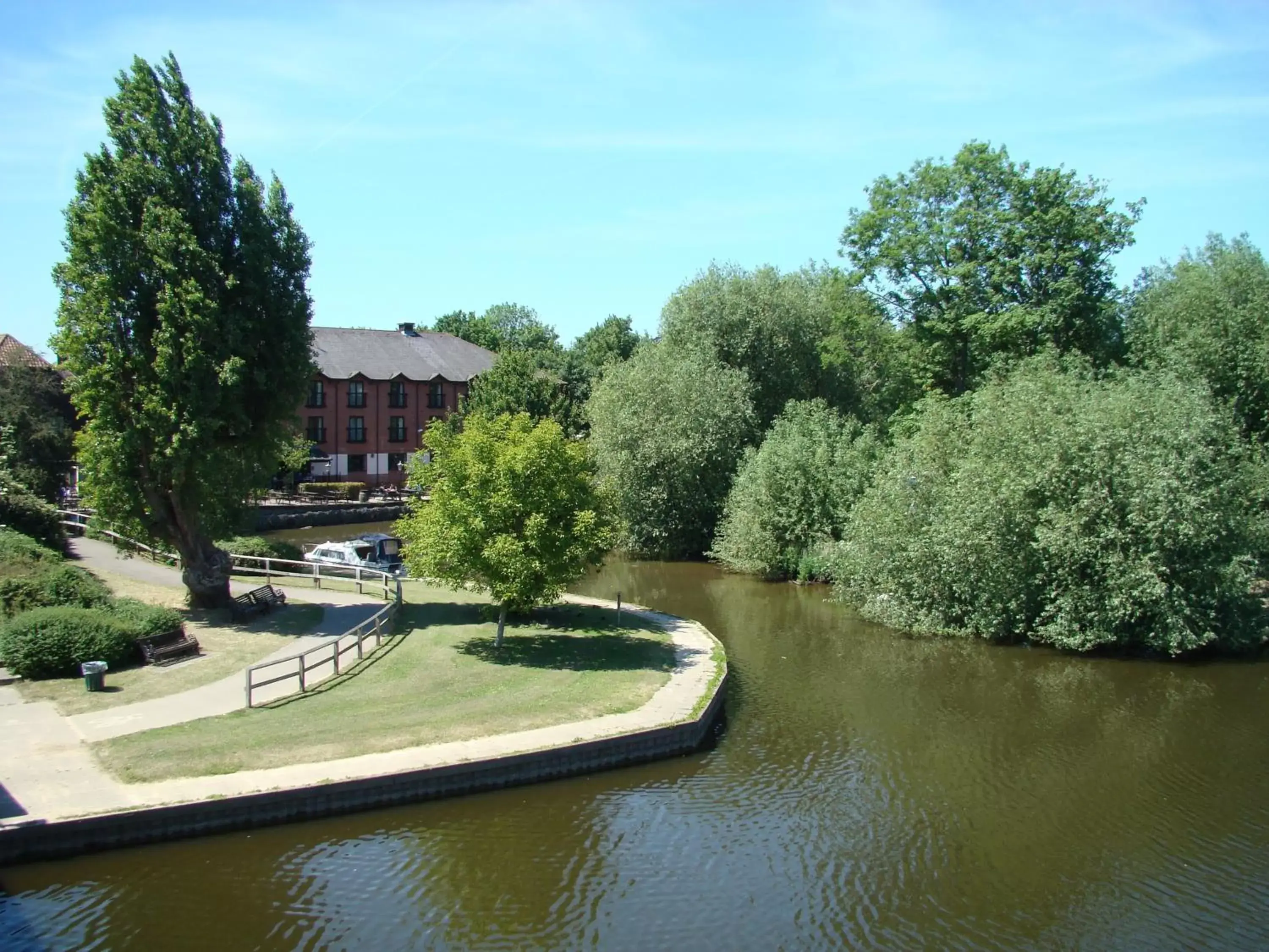 Bird's eye view in The Bridge Hotel