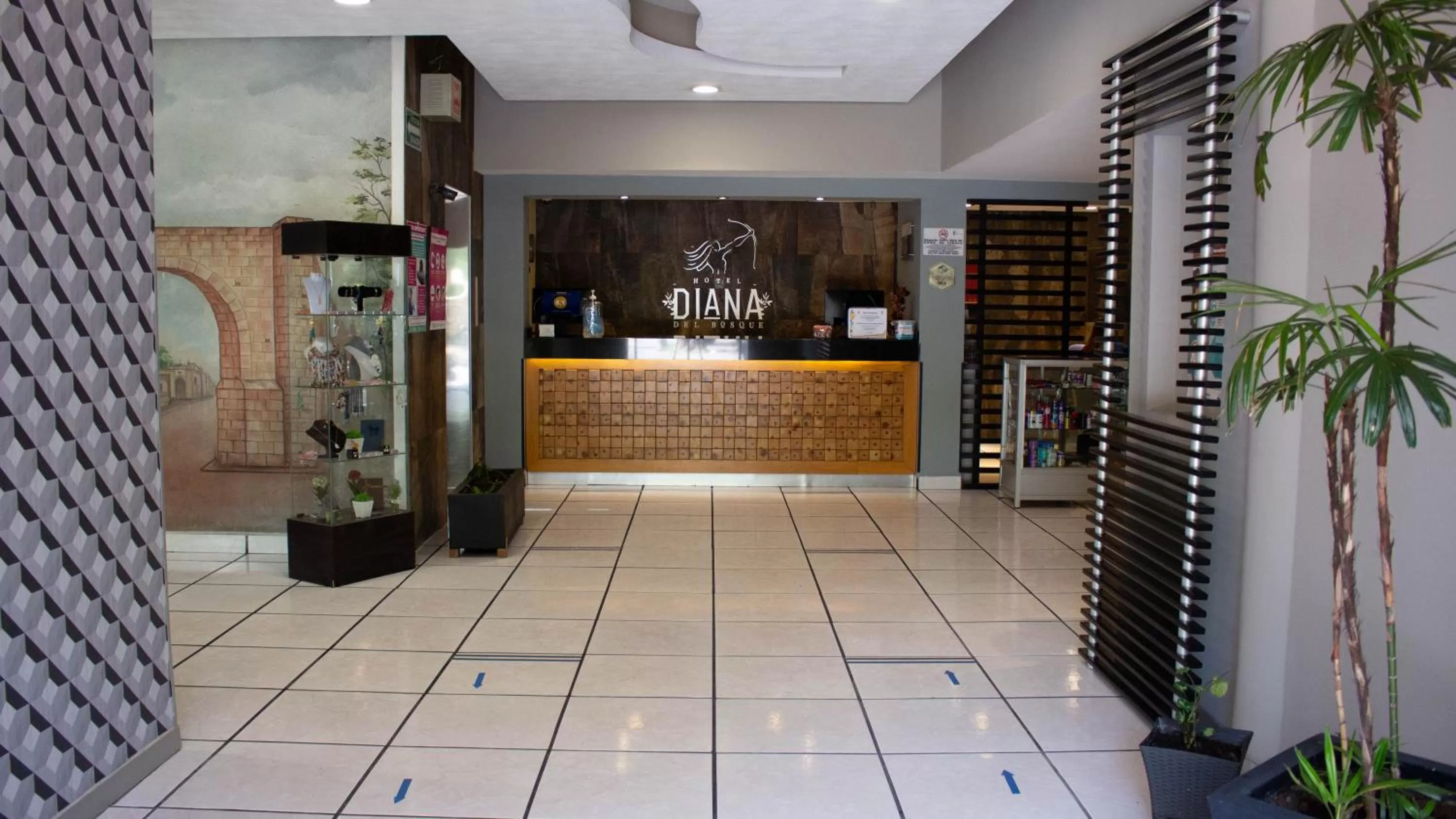 Lobby or reception in Hotel Diana del Bosque by DOT Urban