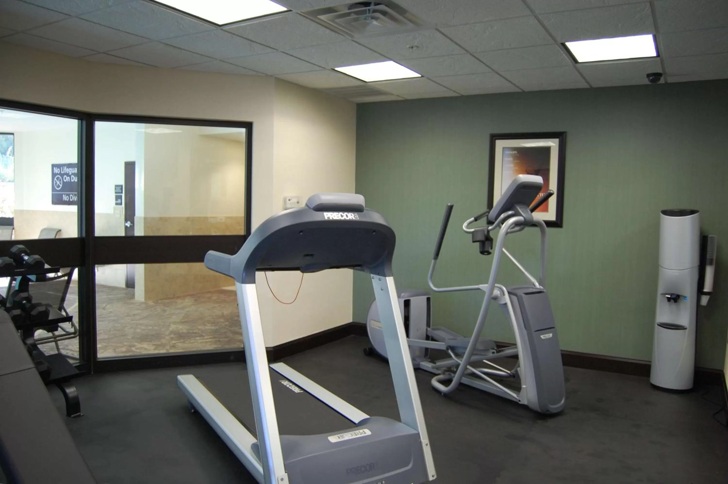 Fitness centre/facilities in Hampton Inn & Suites McAlester