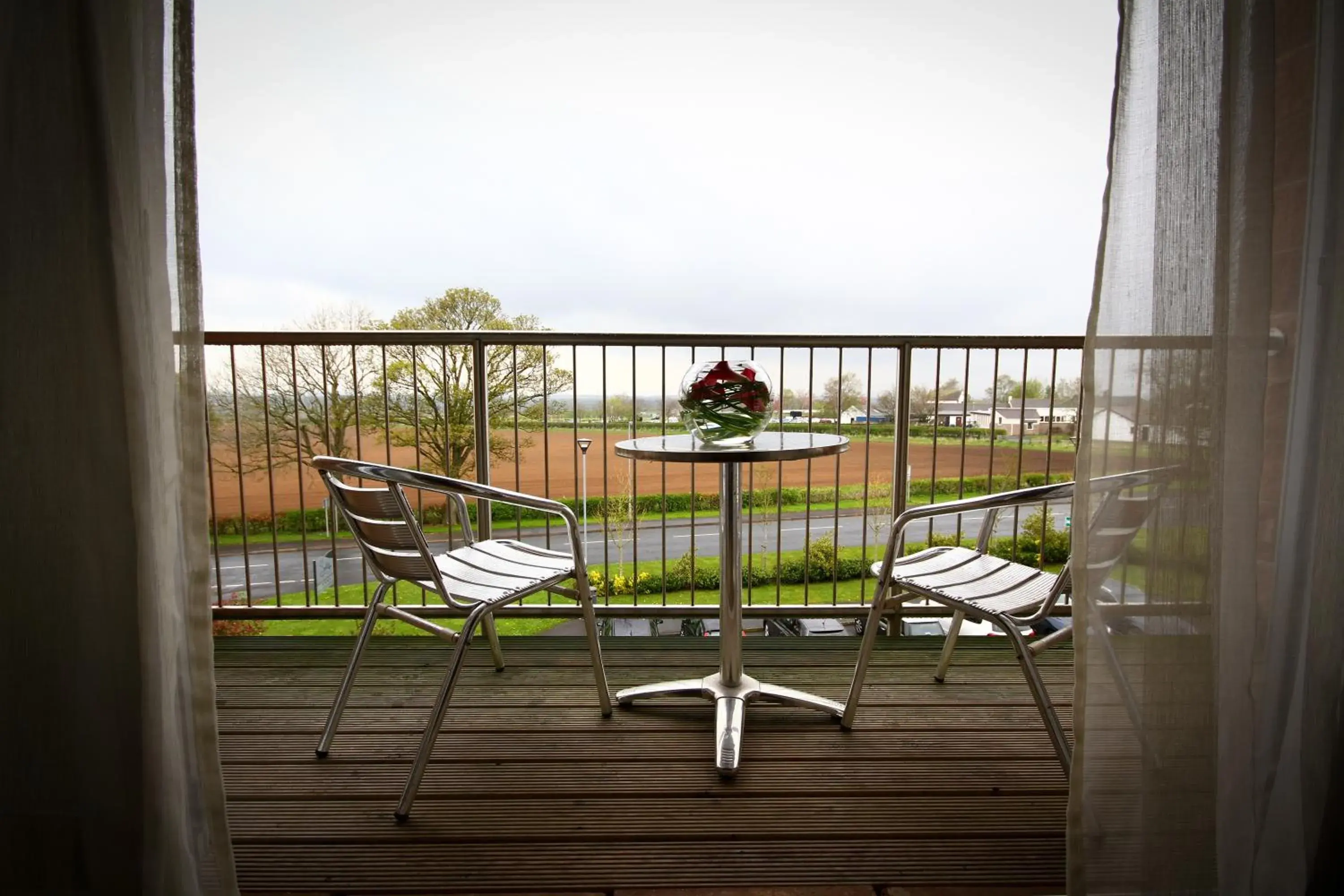 Bedroom, Balcony/Terrace in Smiths At Gretna Green Hotel