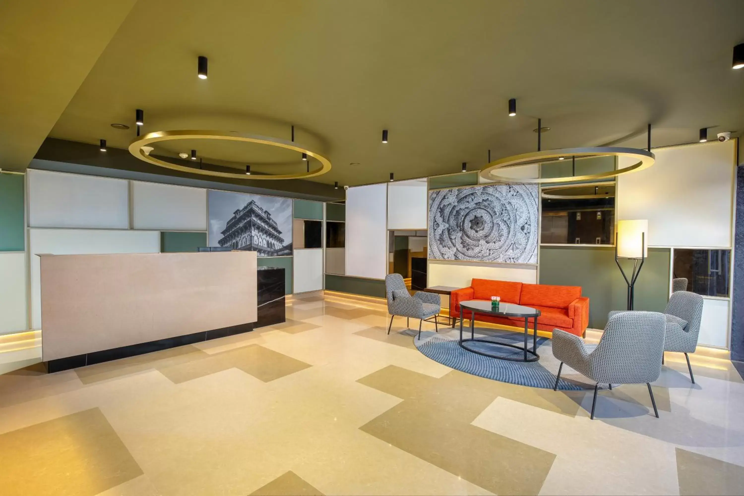 Lobby or reception, Lobby/Reception in Park Inn by Radisson Gwalior