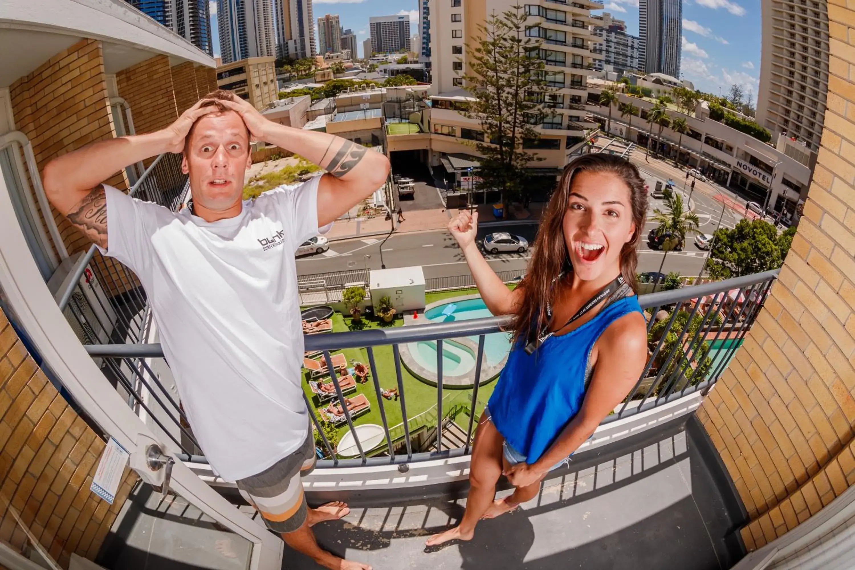 City view in Bunk Surfers Paradise