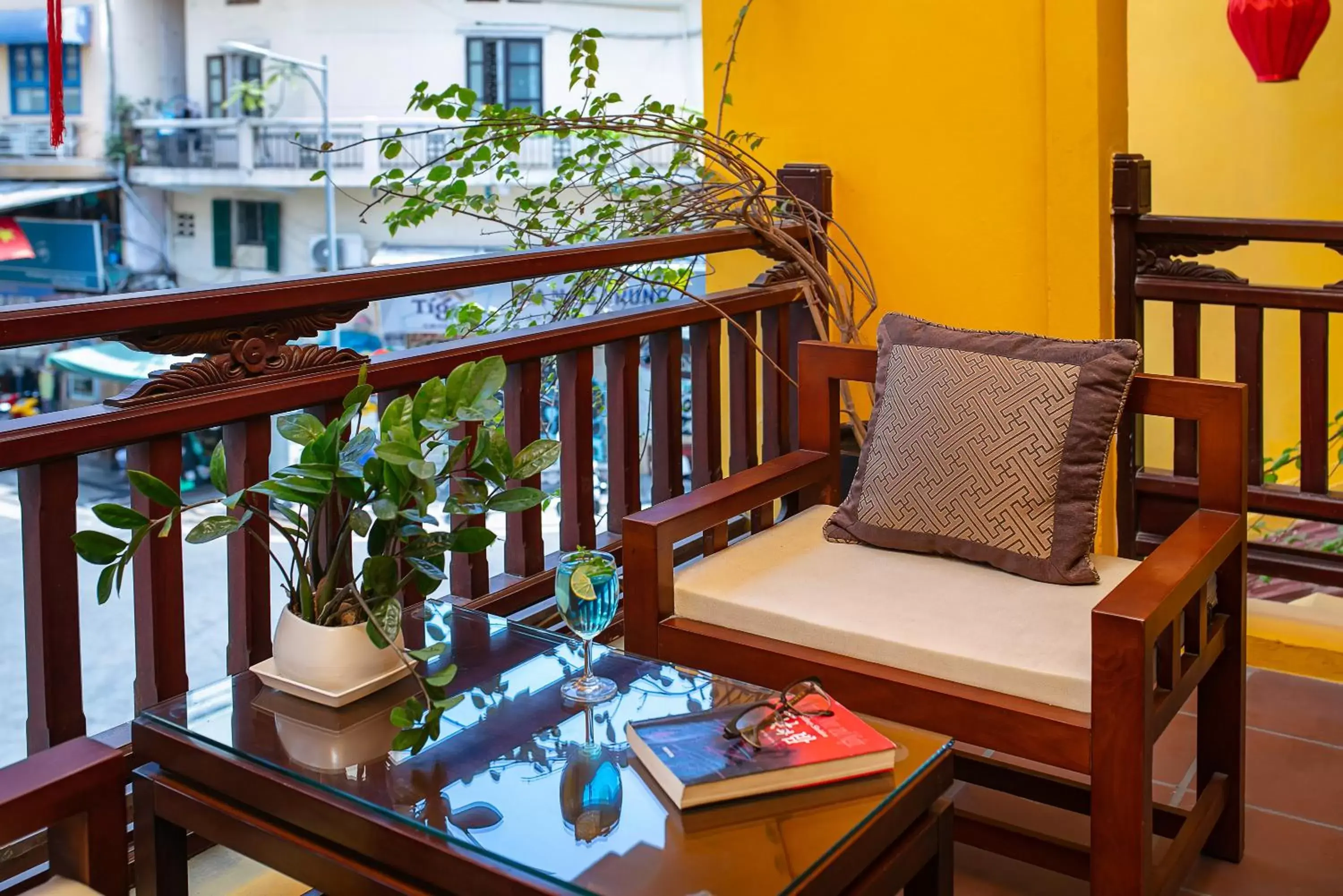 Balcony/Terrace in Hanoi Nostalgia Hotel & Spa