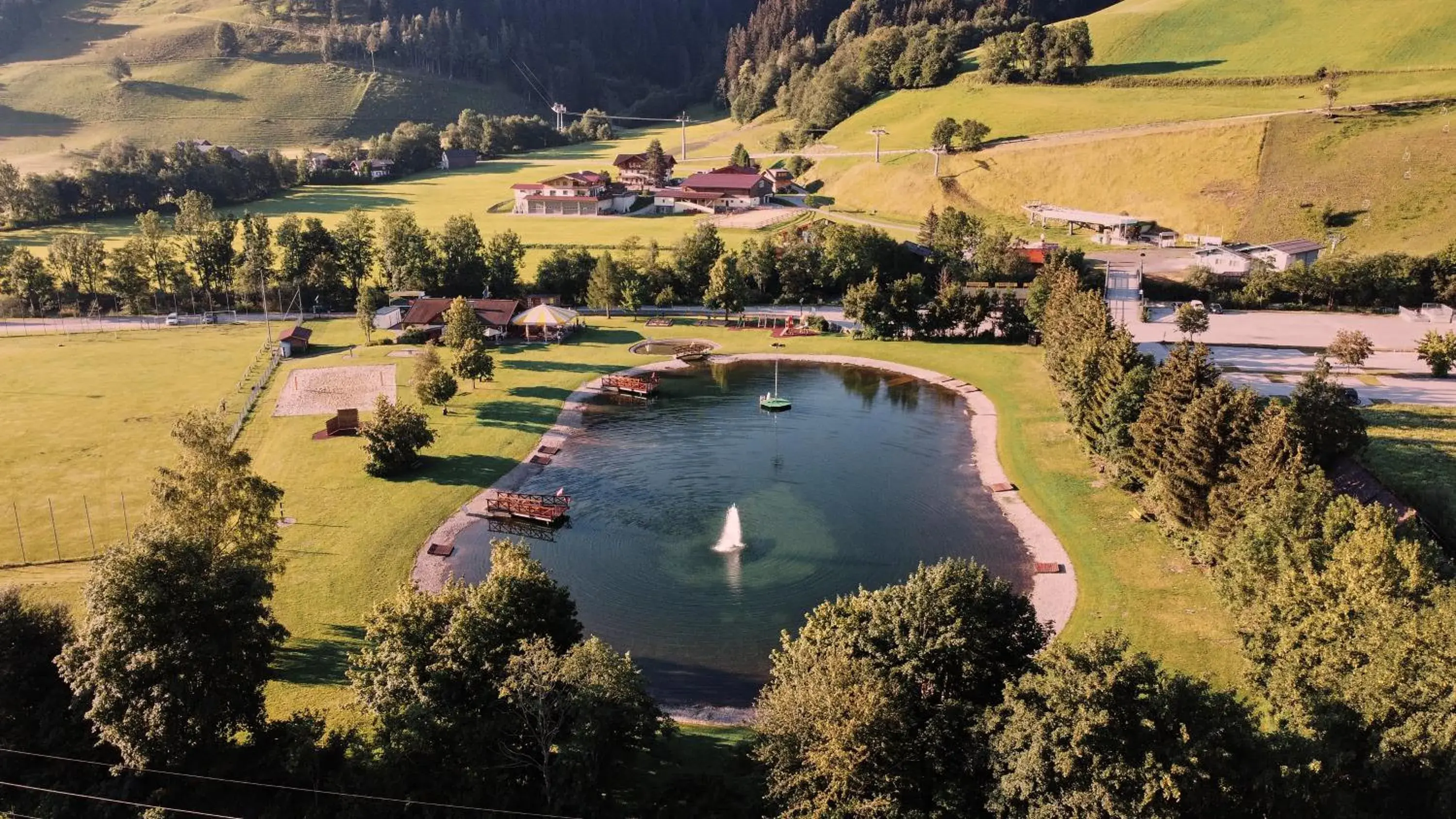 Public Bath, Bird's-eye View in Hotel Pichlmayrgut