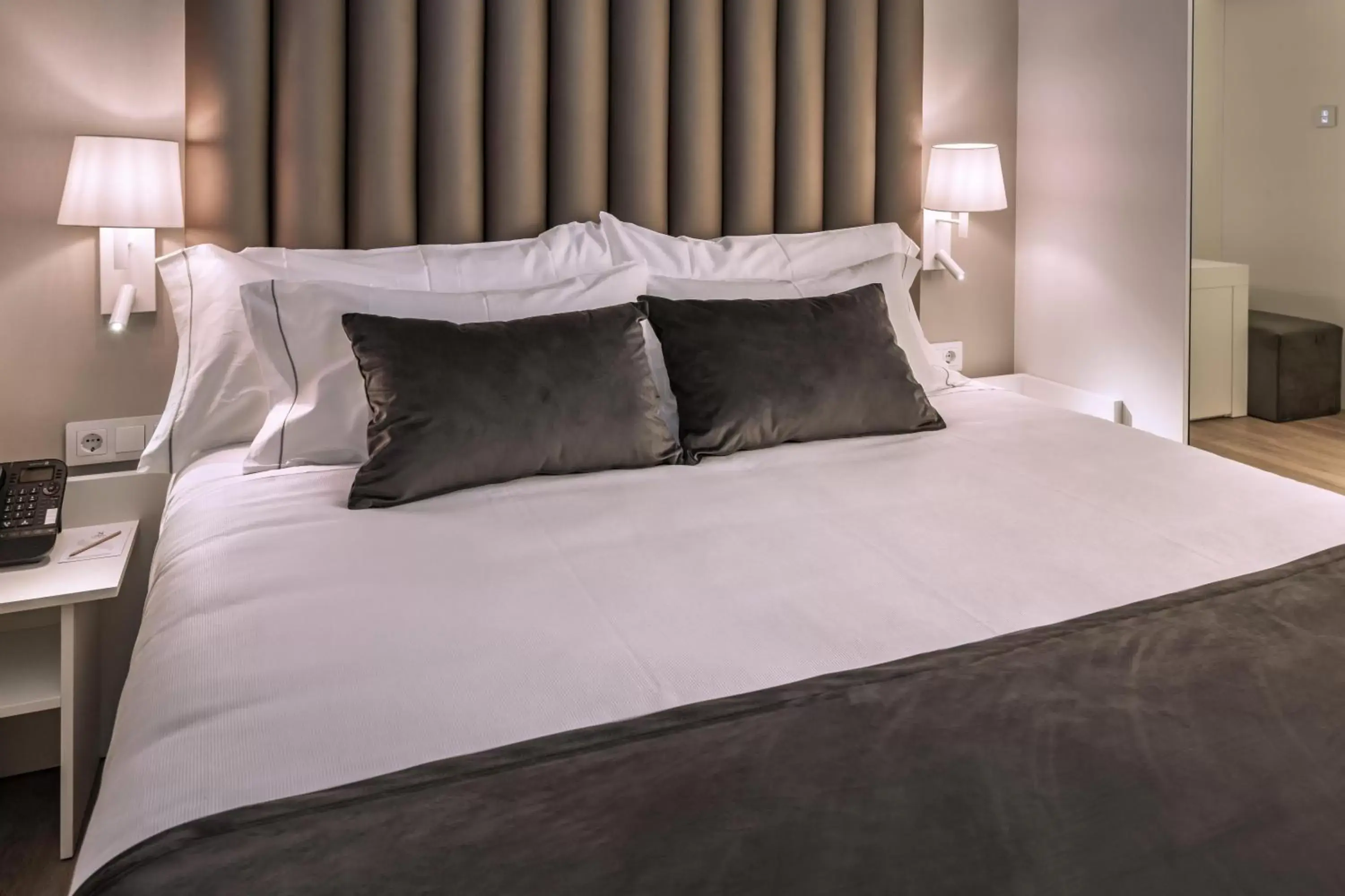 Bed in Hotel Playafels