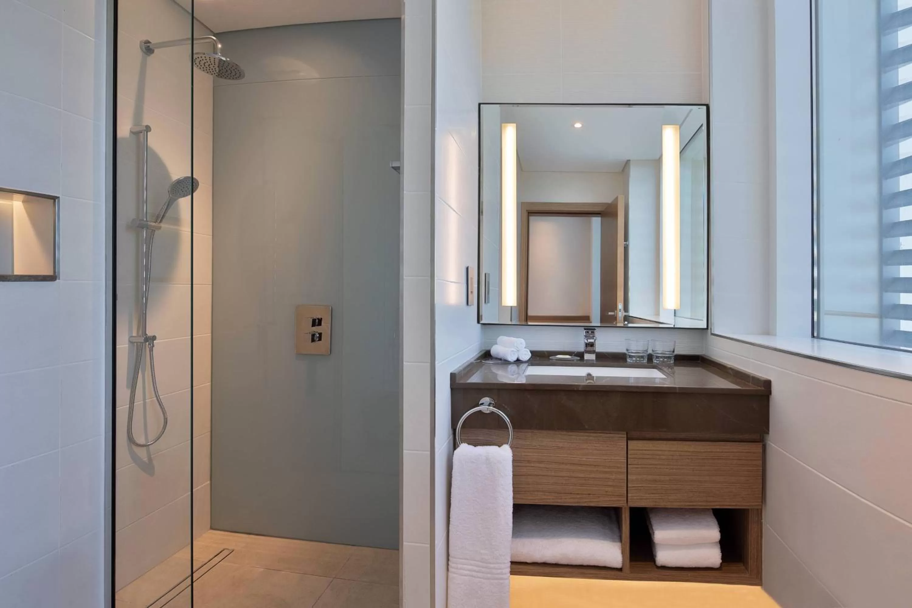 Bathroom in Residence Inn by Marriott Al Jaddaf