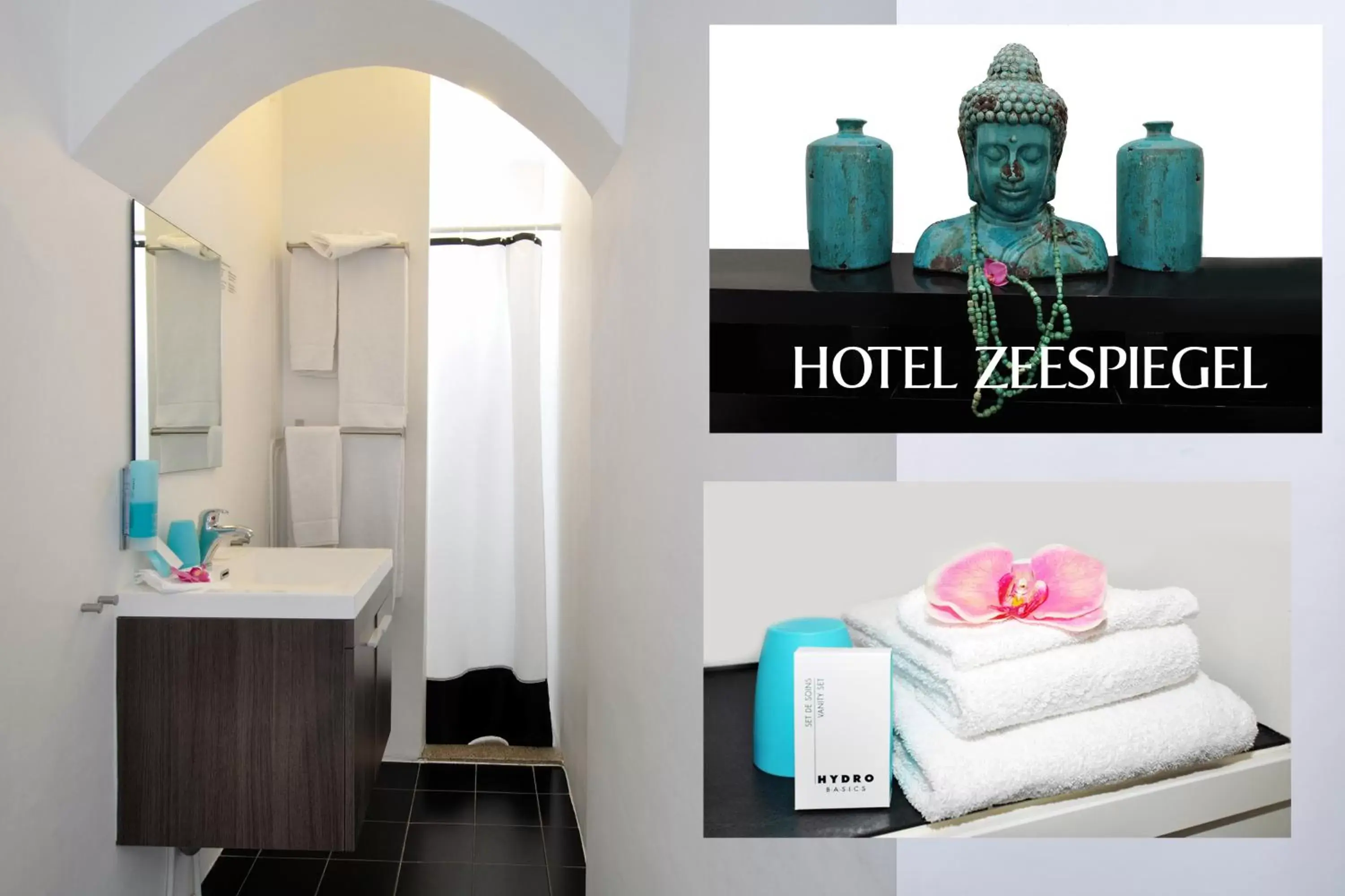 Bathroom in Hotel Zeespiegel