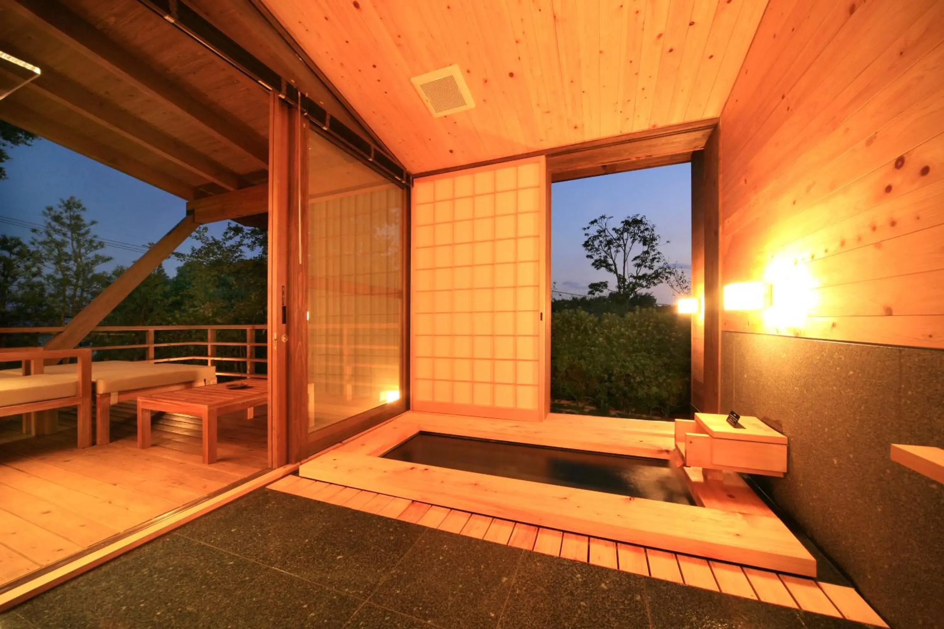 Hot Spring Bath in Satsuki Bessou Ryokan