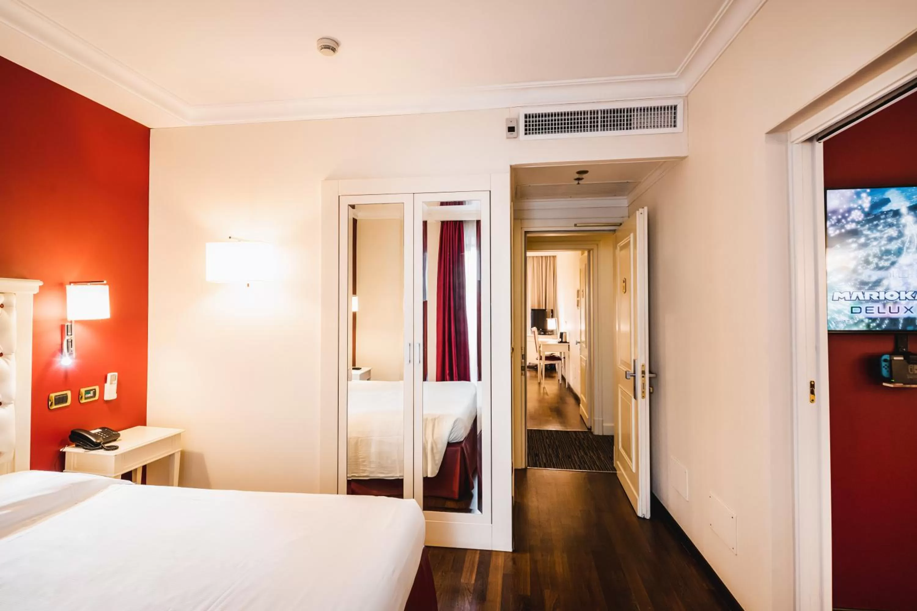 Bedroom, Bed in Trilussa Palace Hotel Congress & Spa