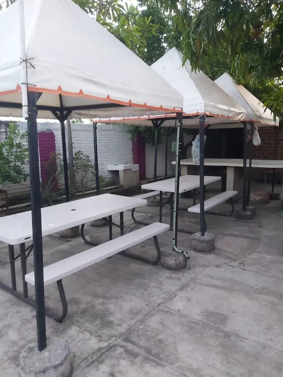 Patio, BBQ Facilities in Hotel Ayalamar Manzanillo