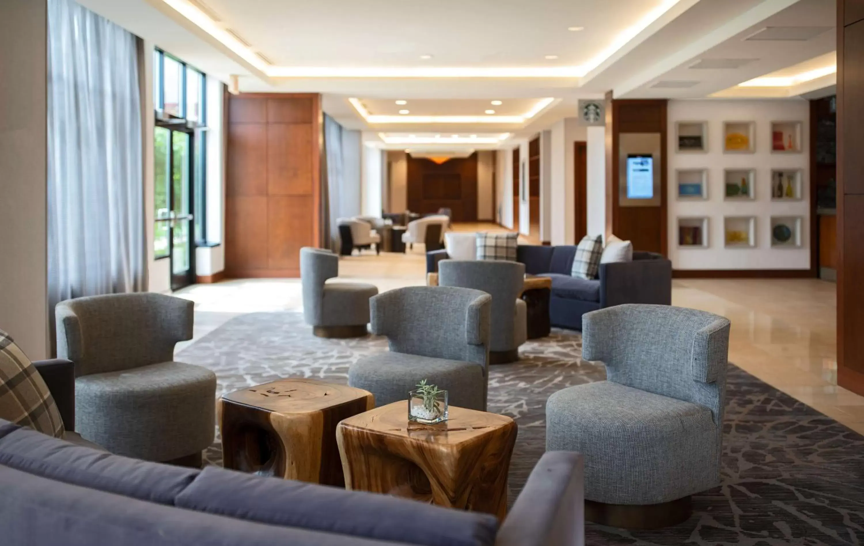 Lobby or reception in Hyatt Regency Coralville