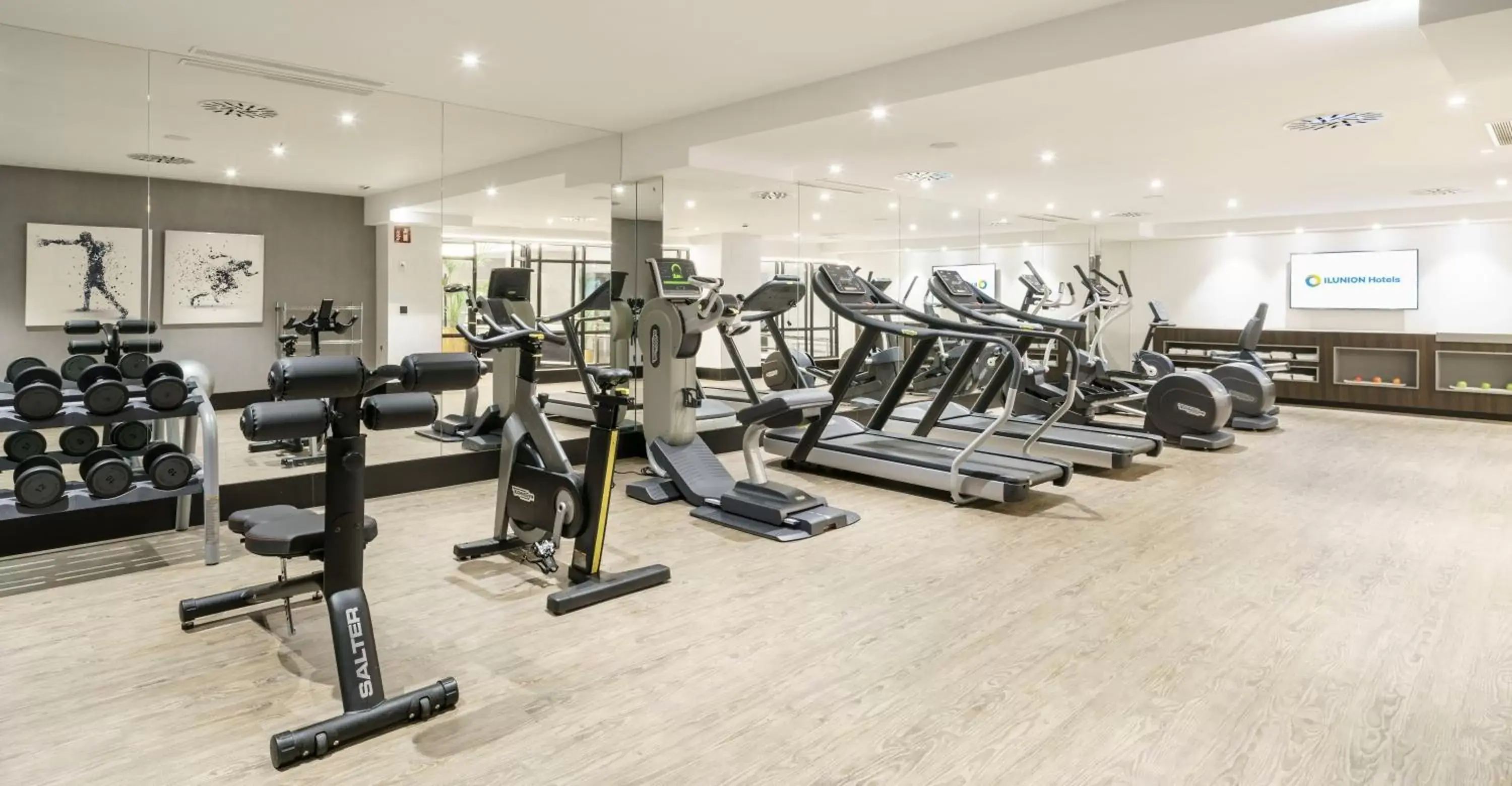 Fitness centre/facilities, Fitness Center/Facilities in Hotel Ilunion Bilbao