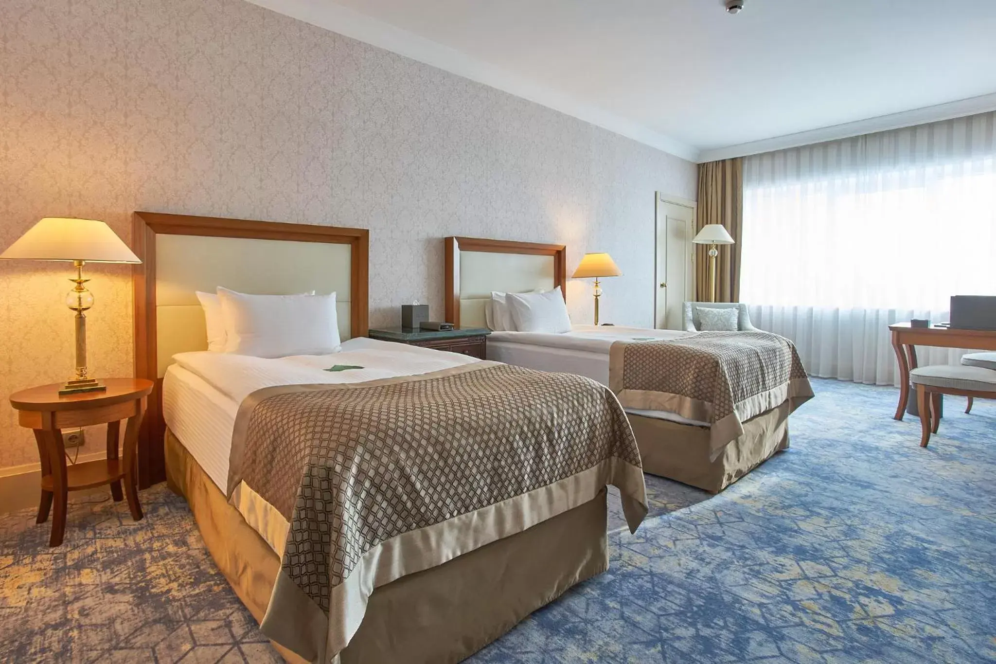 Bed in Rixos President Hotel Astana