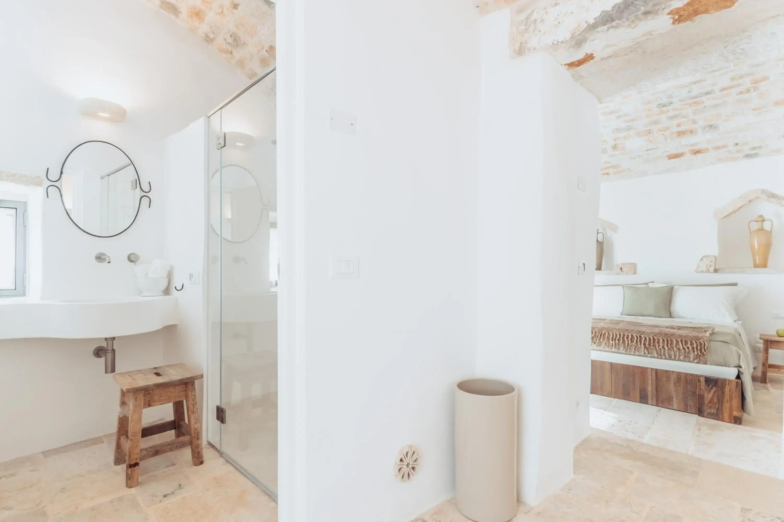 Bathroom in Borgo Canonica