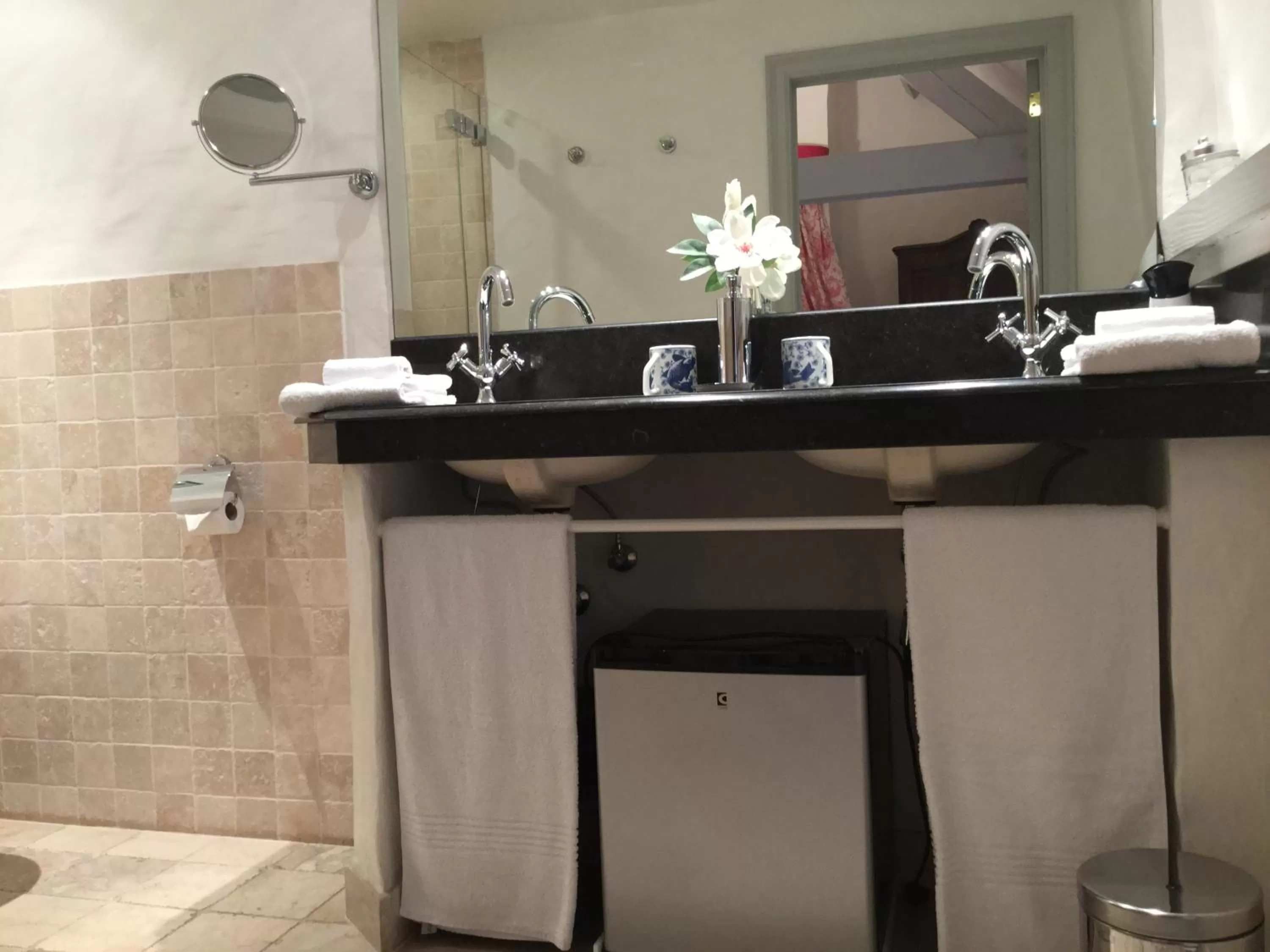 Decorative detail in B&B Auberge De Klasse