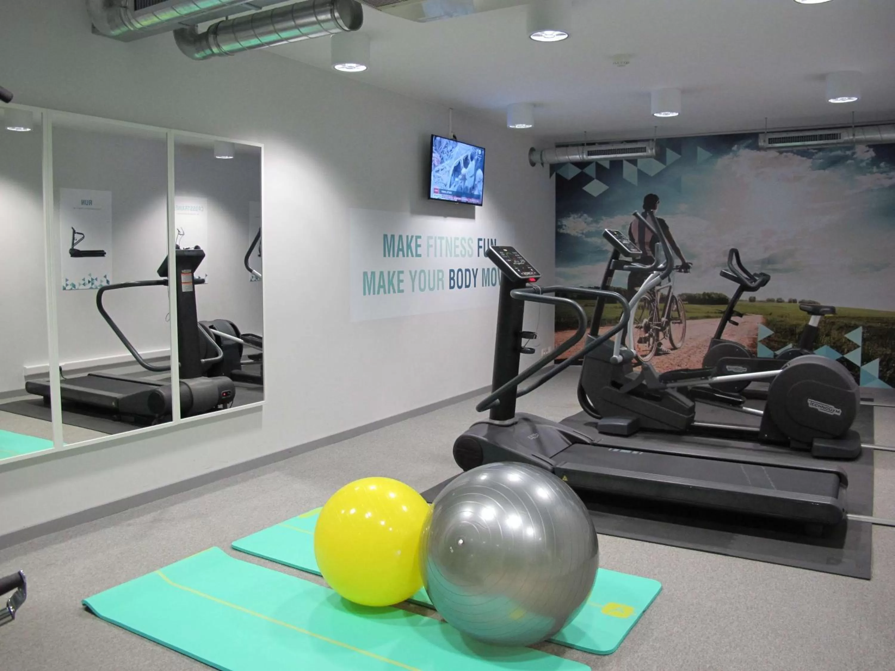 Fitness centre/facilities in BEST WESTERN Hotel Brussels South