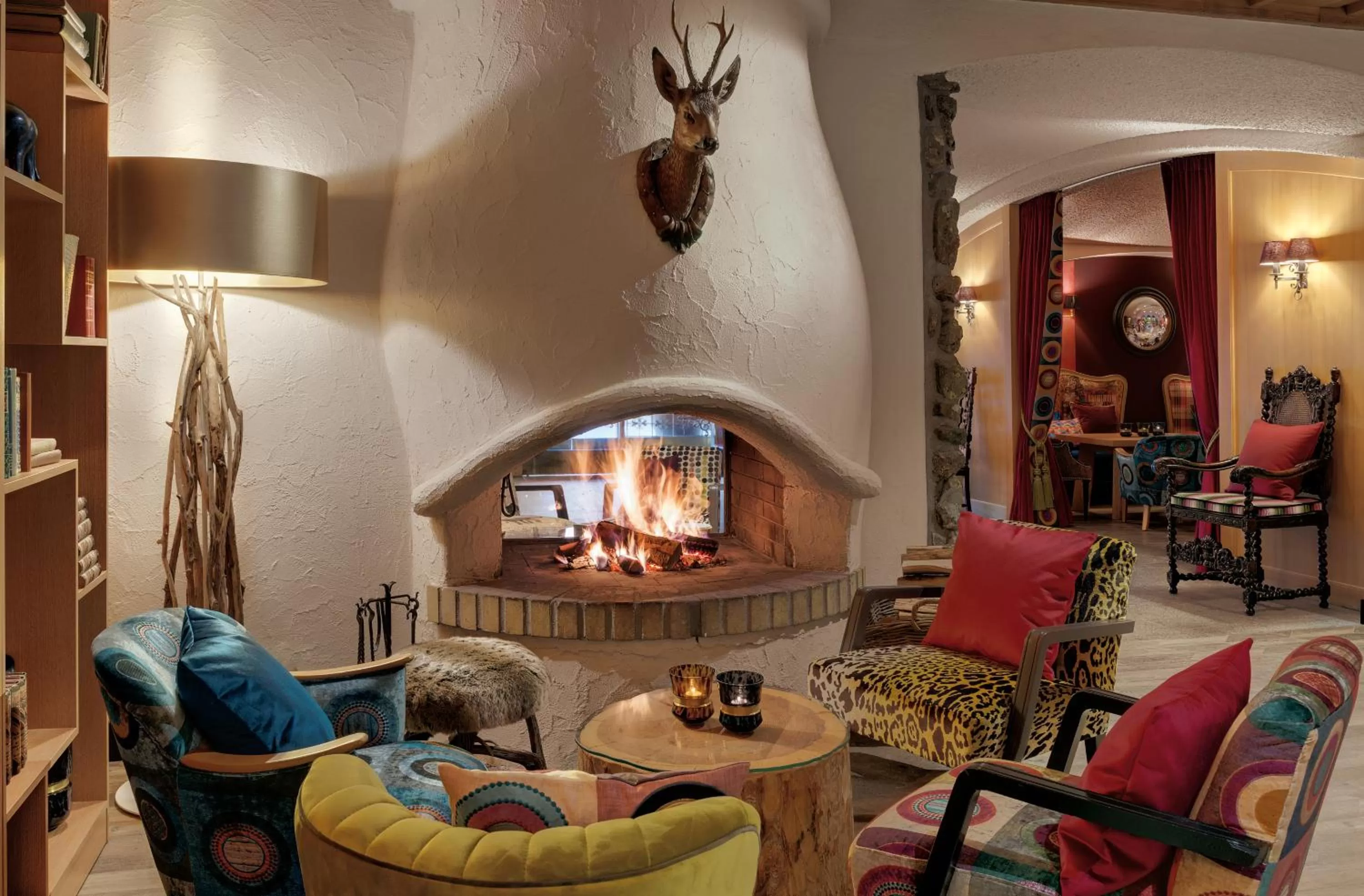 Lobby or reception in Morosani Posthotel