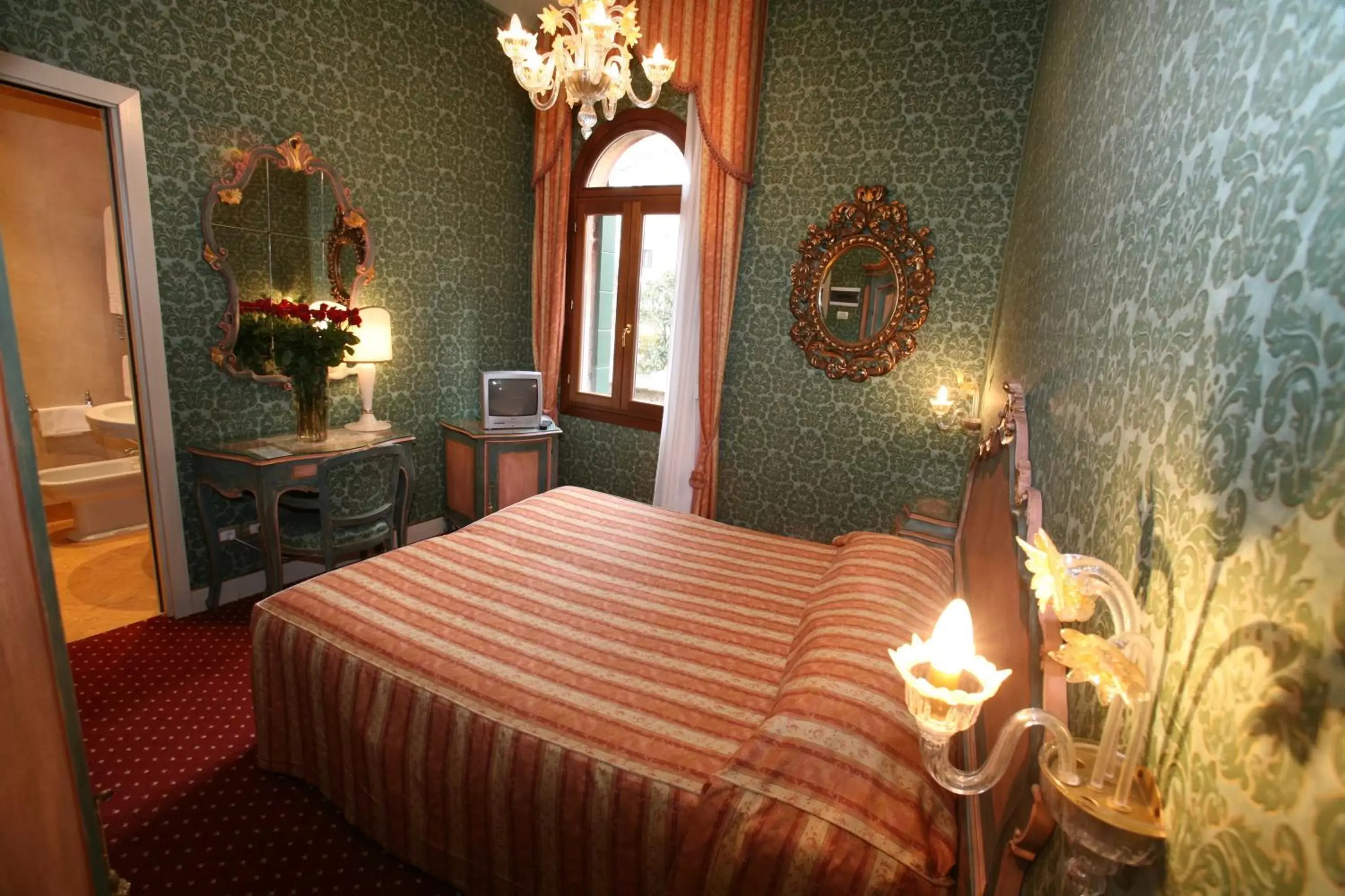 Bed in Locanda Ca' del Brocchi