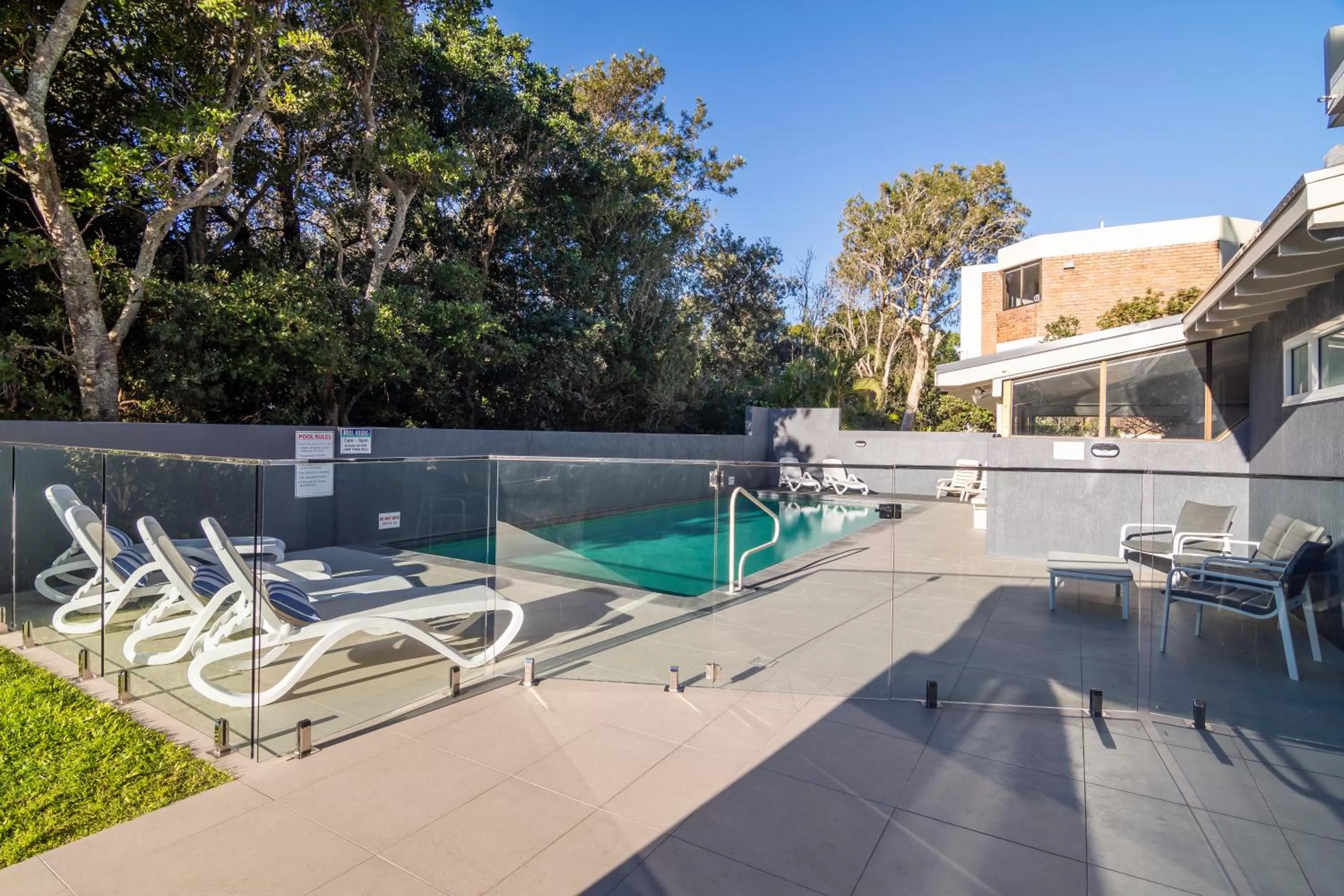 Swimming pool in 84 The Spit Holiday Apartments