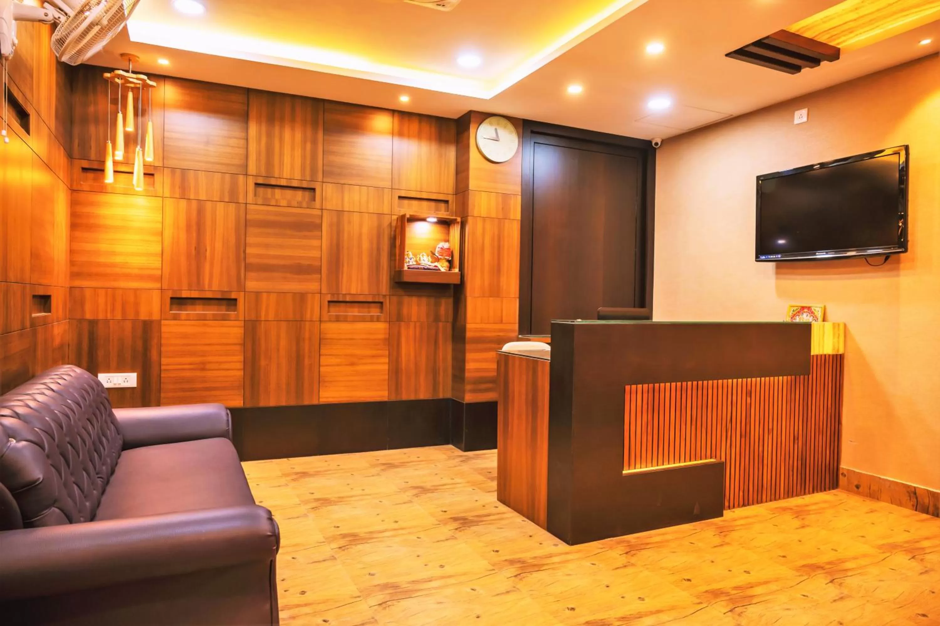 Lobby or reception in Hotel Green Apple