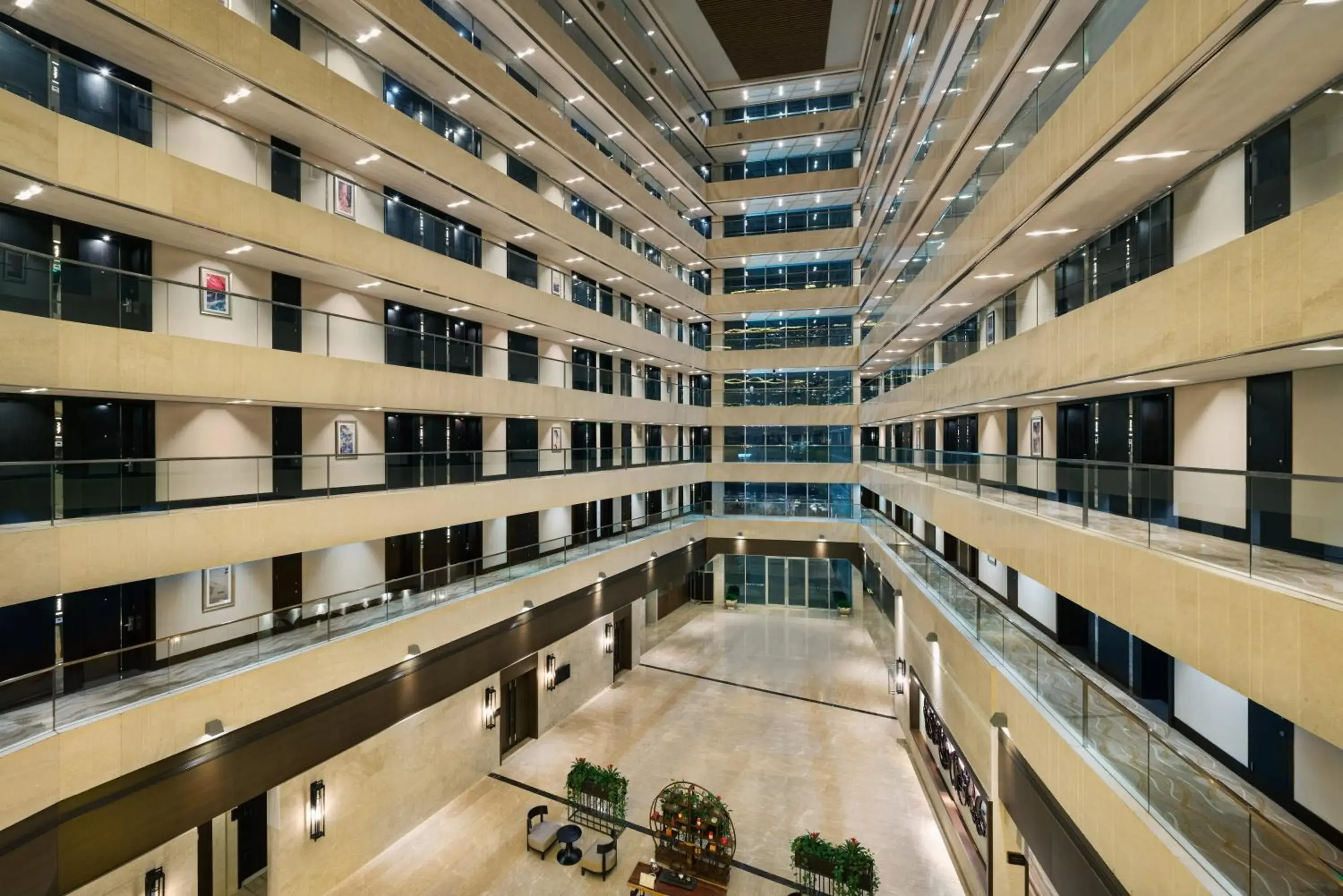 Lobby or reception in Crowne Plaza Shanghai Xiayang Lake by IHG Lobby or reception in Crowne Plaza Shanghai Xiayang Lake by IHG