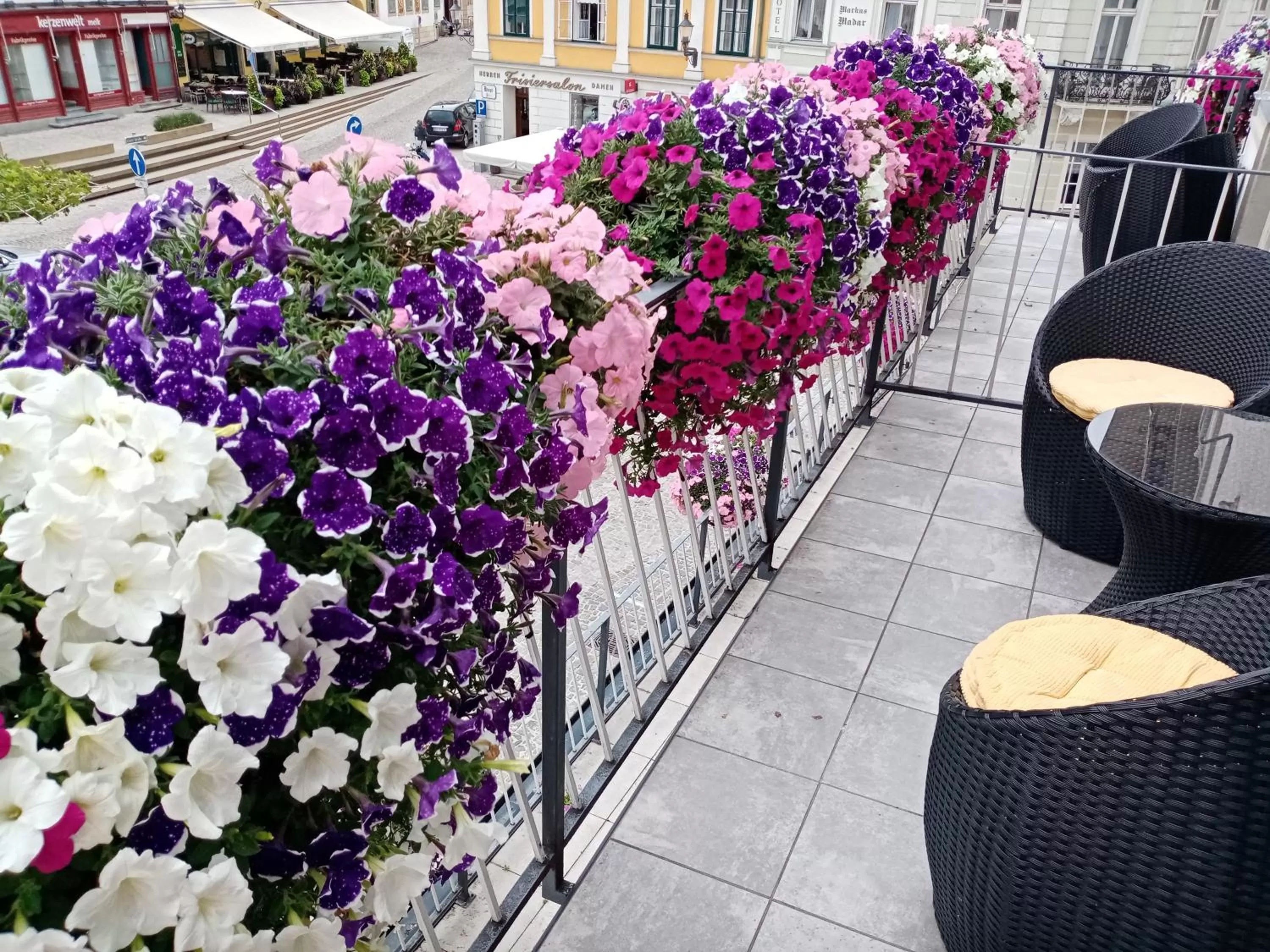 Balcony/Terrace in Hotel Stadt Melk