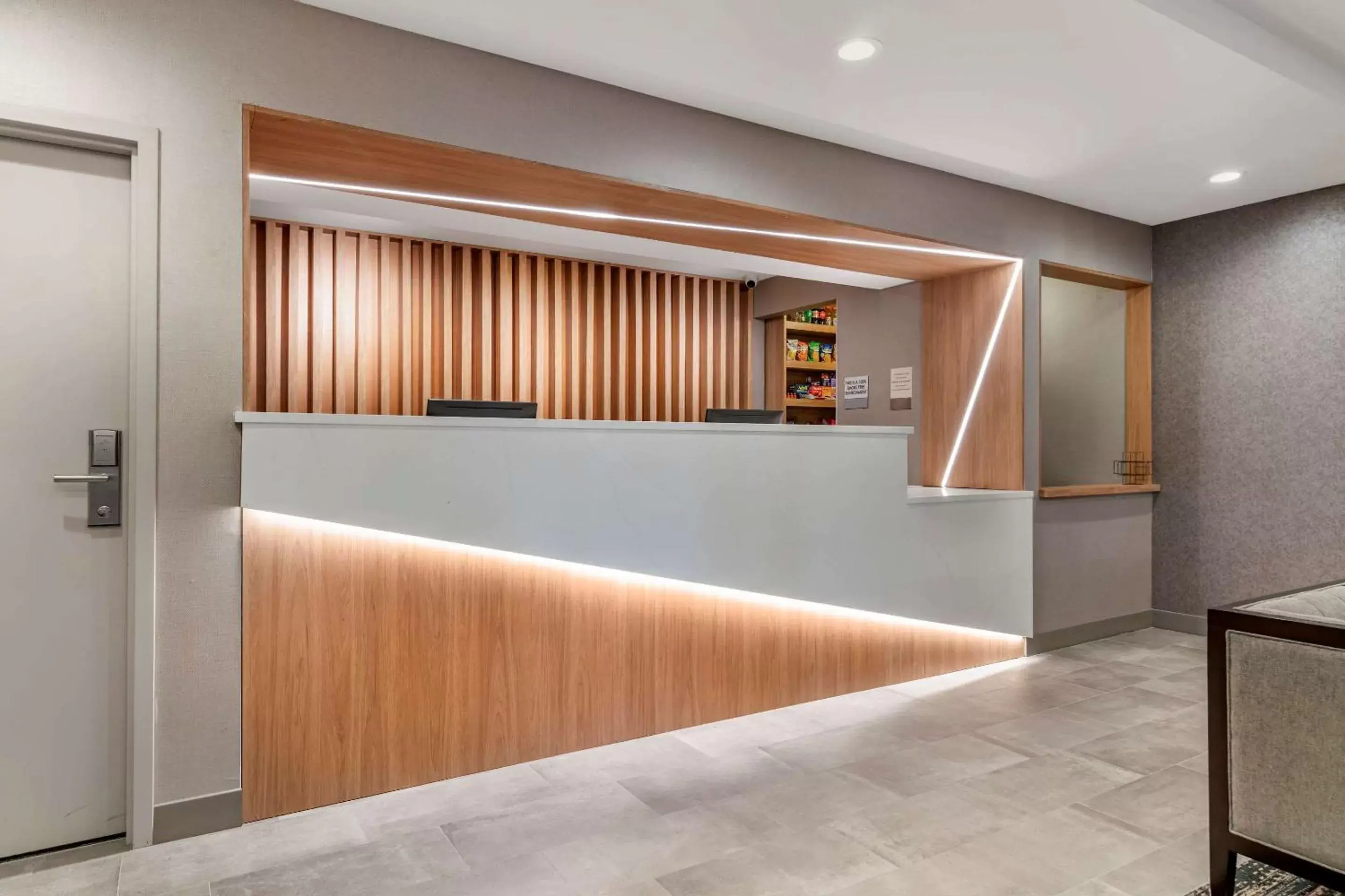 Lobby or reception in Clarion Inn Lobby or reception in Clarion Inn