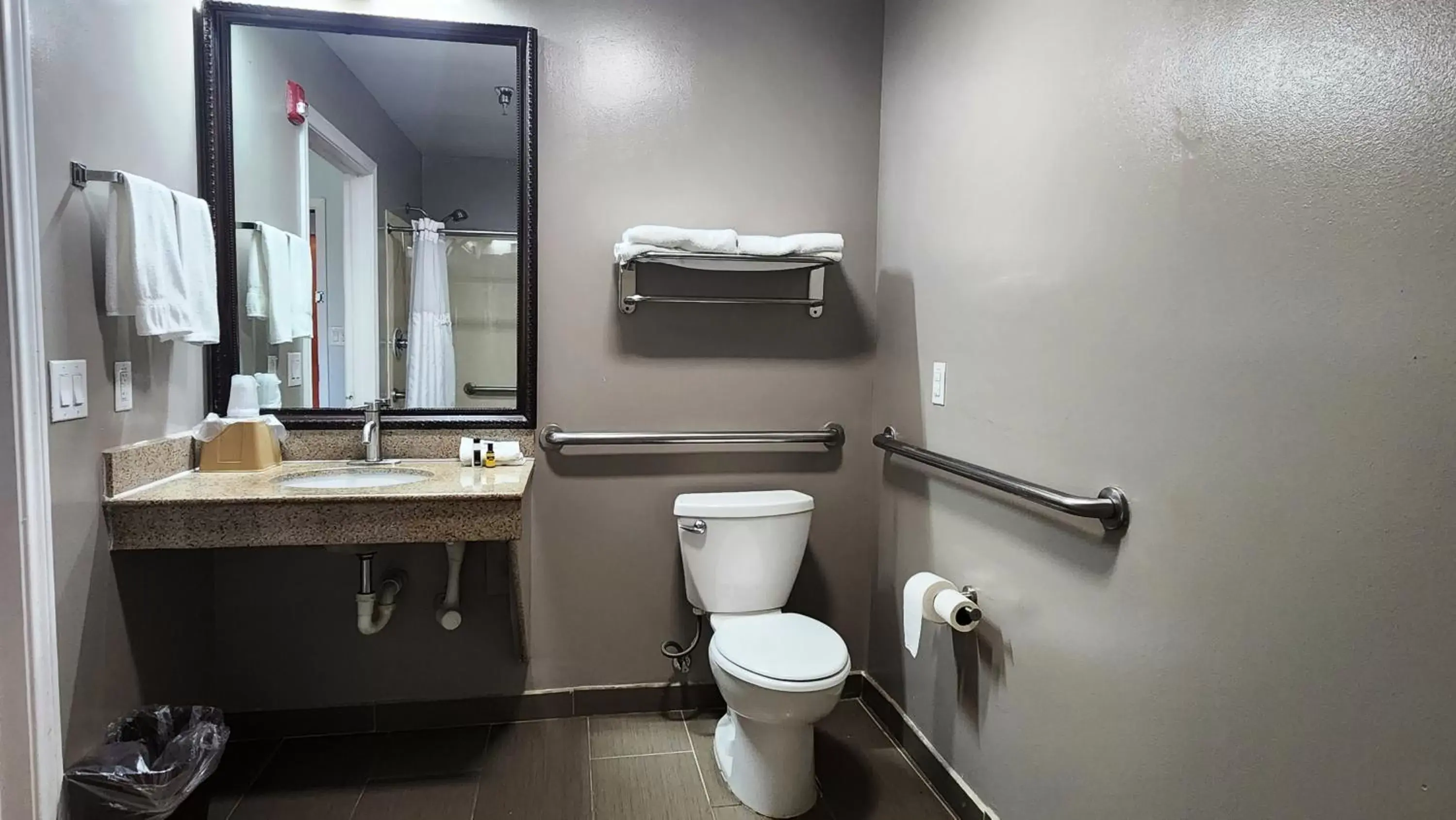 Toilet, Bathroom in Motel 6-Ennis, TX