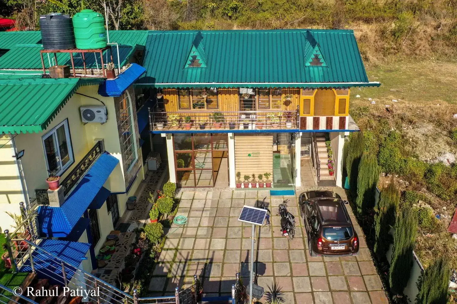 Bird's eye view in The Walnut Creek Bird's eye view in The Walnut Creek