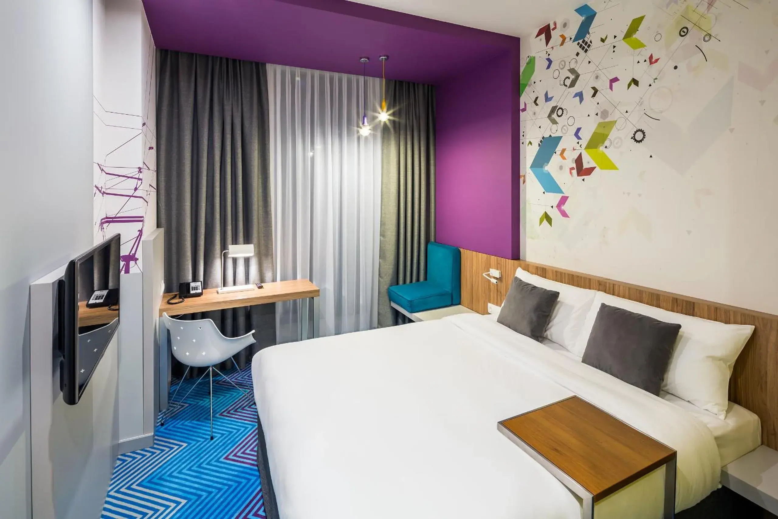 Photo of the whole room, Bed in Ibis Styles Lviv Center