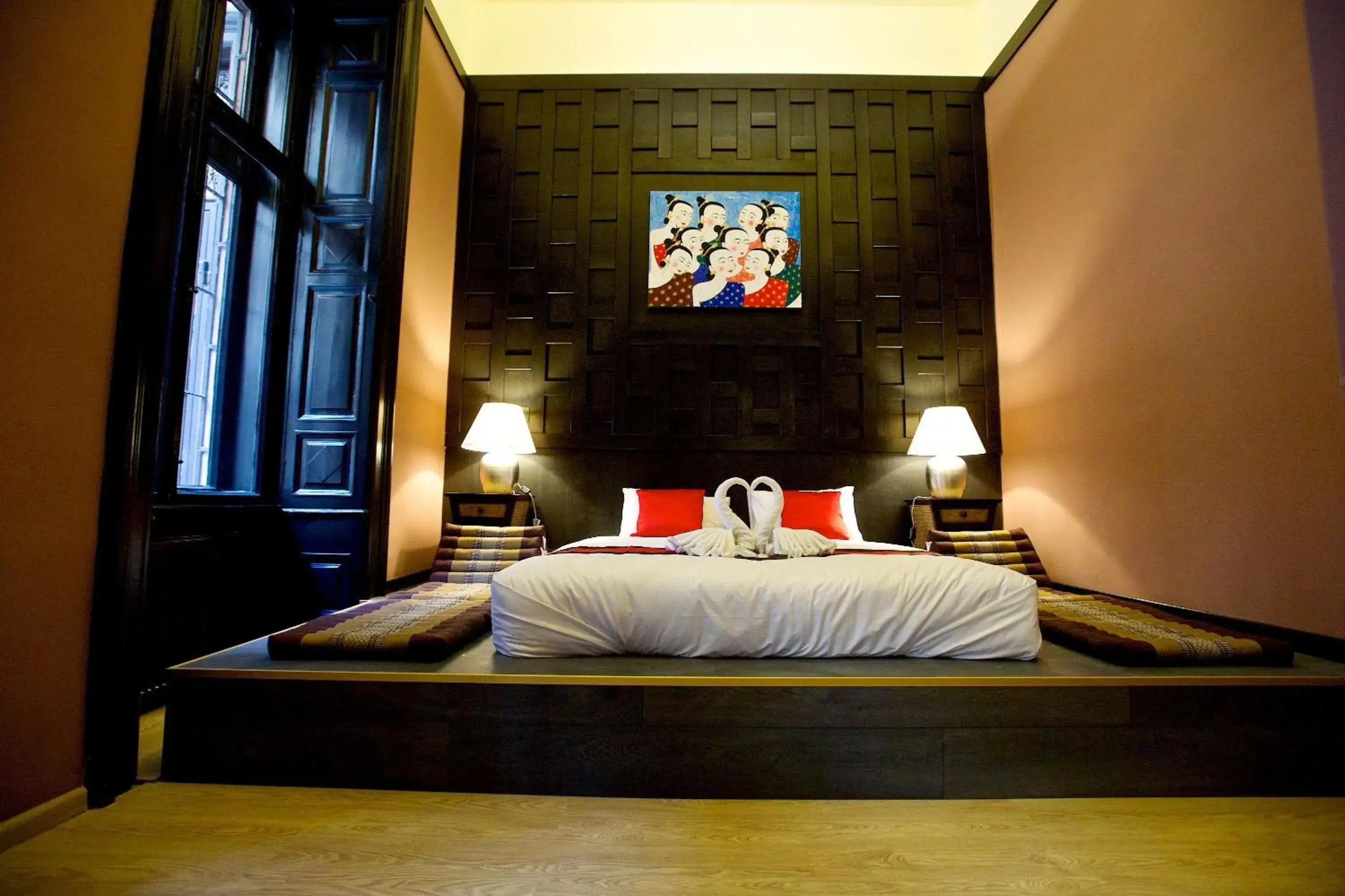 Bed in Andrassy Thai Hotel