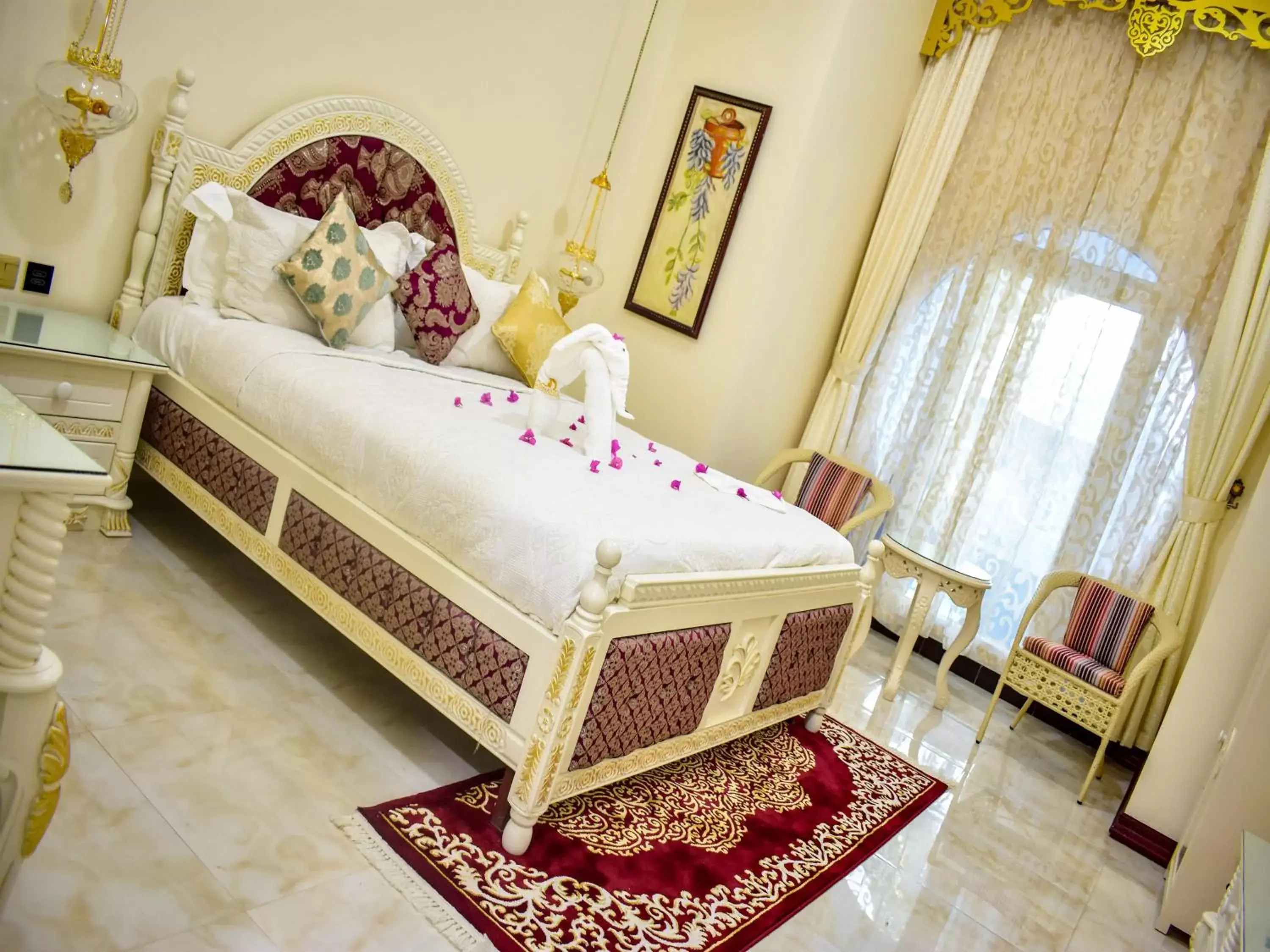 Bed in Madinat Al Bahr Business & Spa Hotel