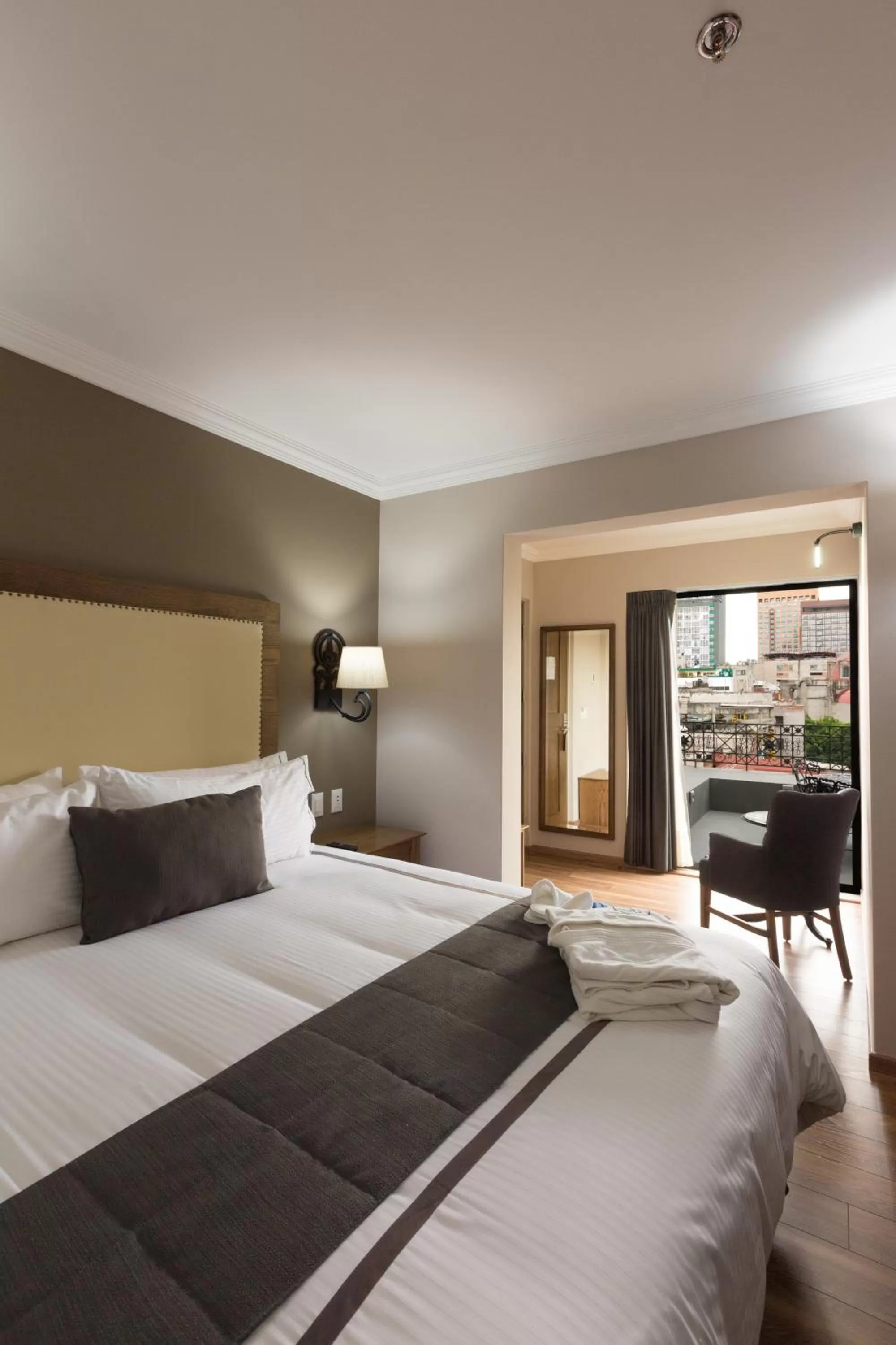 Bed in Historico Central Hotel